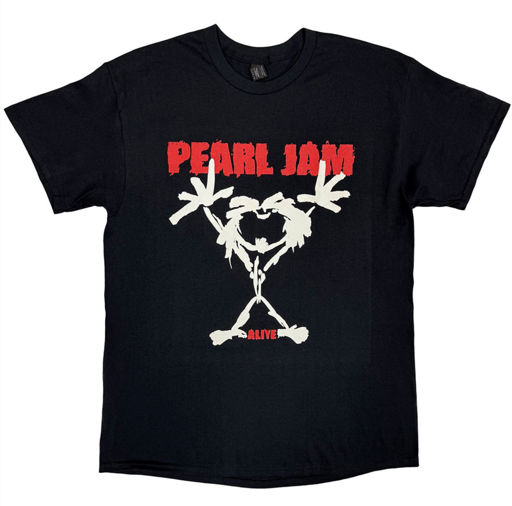 Pearl Jam Stickman Back Print Unisex T-Shirt~ Official Licensed Unisex Band Merchandise FREE POST