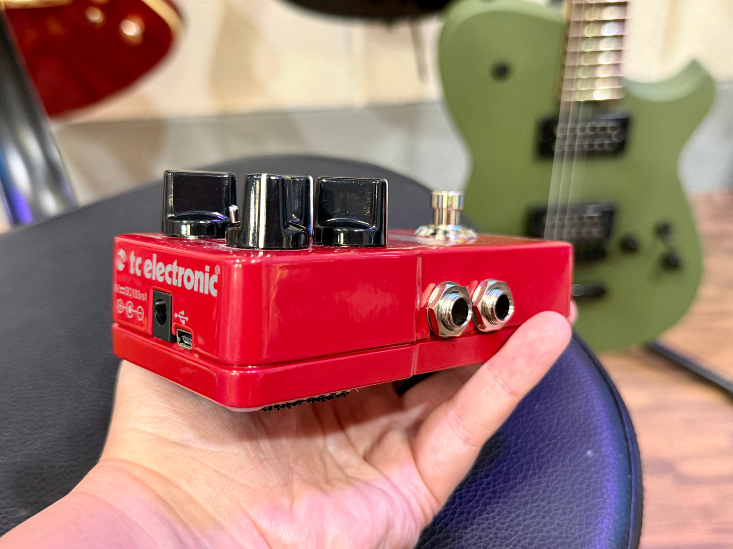 🎸MINT🎸 TC Electronic Hall Of Fame Reverb Pedal~ Guitar Effects Unit!
