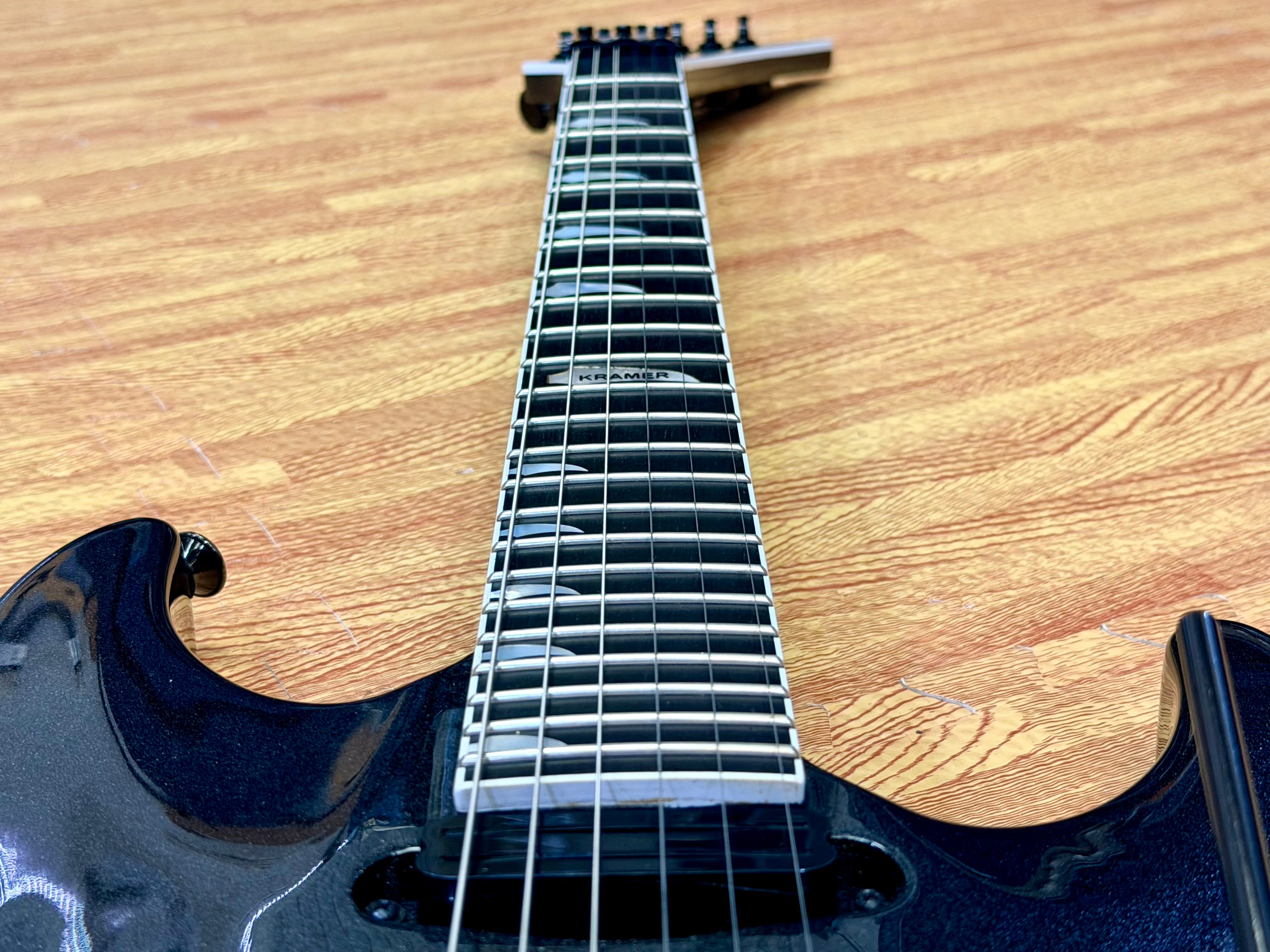 π₯2019π₯ Kramer SM-1 Maximum Steel~ Seymour Duncan Pickups & Floyd Rose Tremolo!