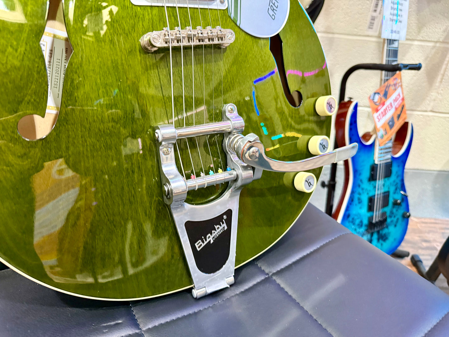š„LTD EDITIONš„ Gretsch G2604T Streamliner Rally II Green Stain W/Bigsby~ Center Block~ MINT