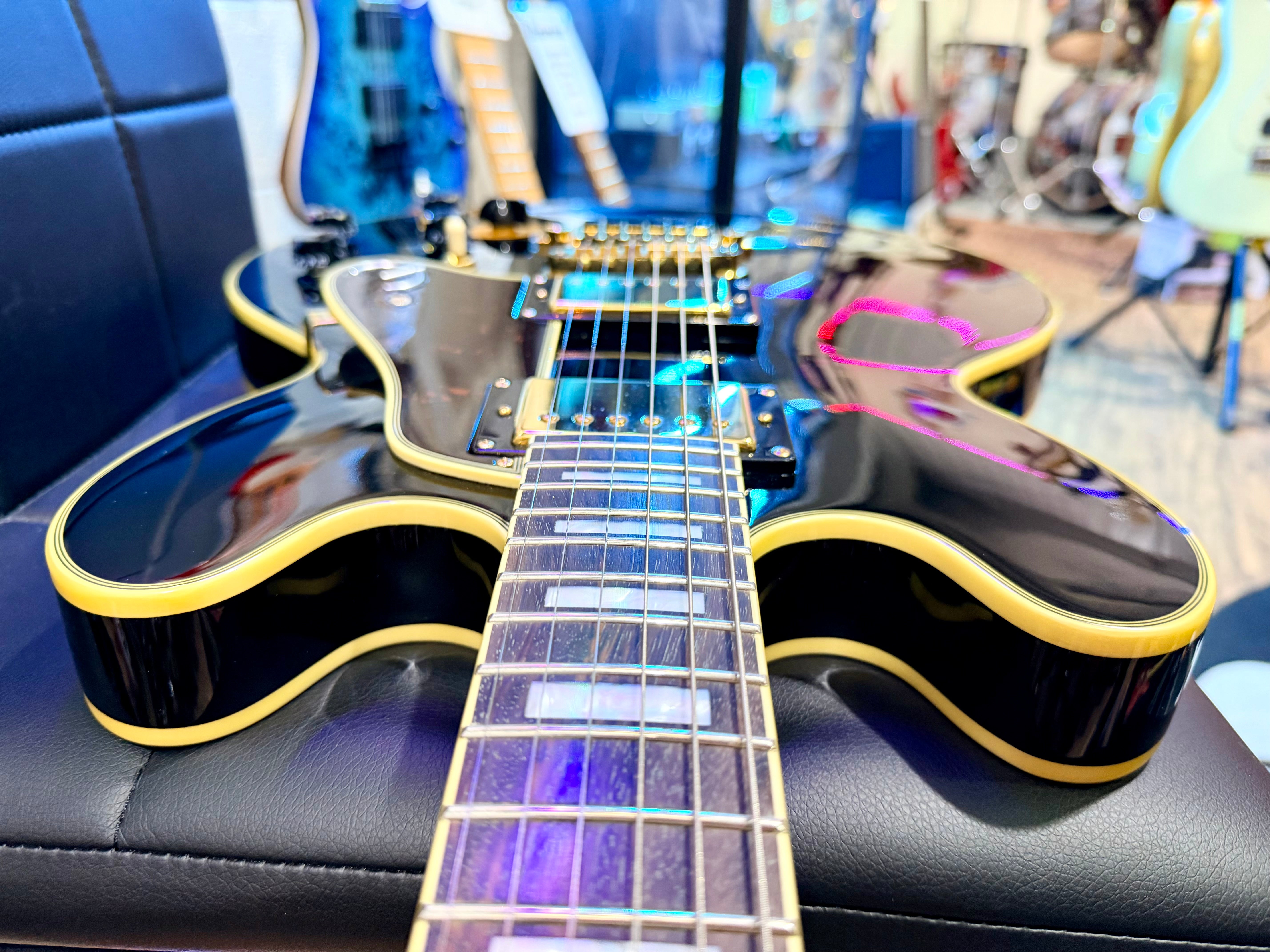 🔥MINT🔥 Epiphone B.B. King Lucille Guitar~ 2016~ Ebony Black~ Semi-Hollowbody!