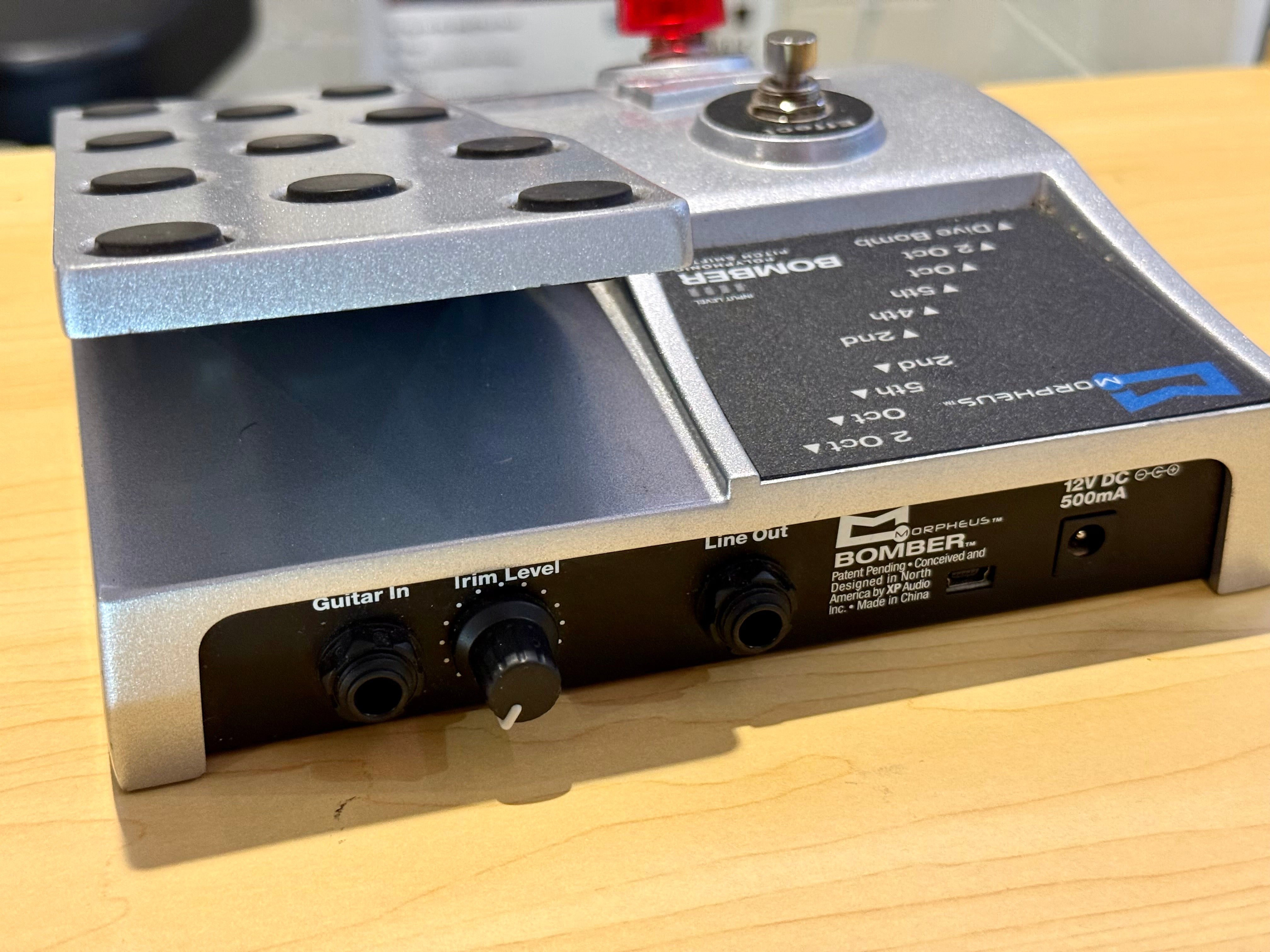 🎸RARE🎸 Morpheus Bomber Pedal~ Pitch Shifting Guitar Effects Unit~ Shifter!