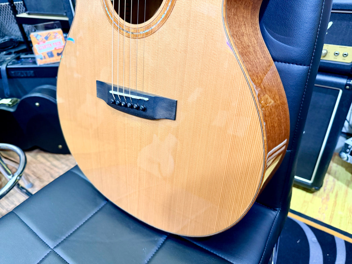 ✨NEW✨ Duke GA-MC-Cut-Solid-Air~ All Solid Electro Acoustic Guitar~ Ebony + Cedar