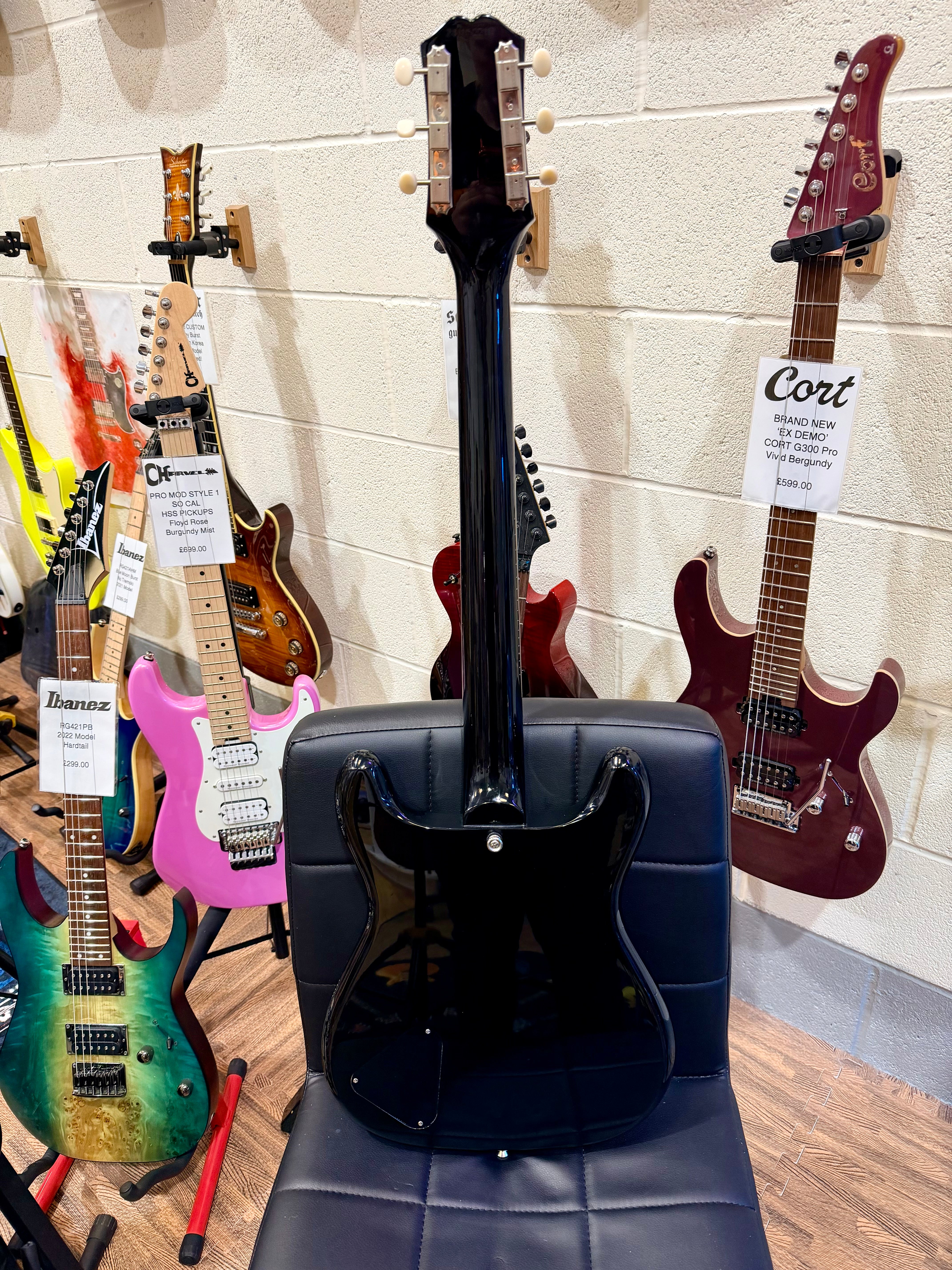 ✨2024✨ Epiphone Coronet~ Ebony Electric Guitar~ P90~ Cherished Condition!