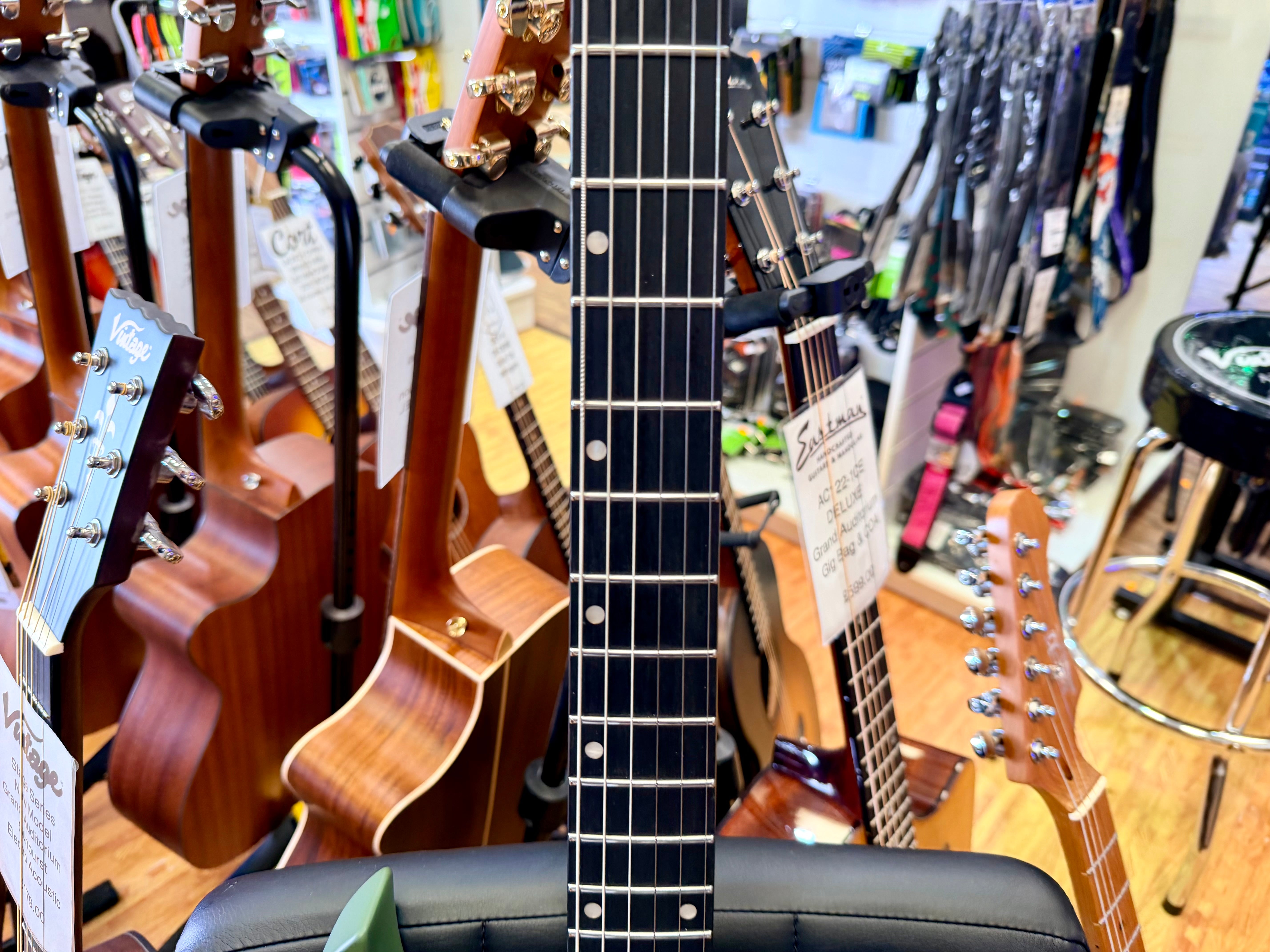 ⚡️NEW⚡️ Spira S-400 Satin Dark Green~ Electric Guitar HH~ Locking Tuners~ 2026!