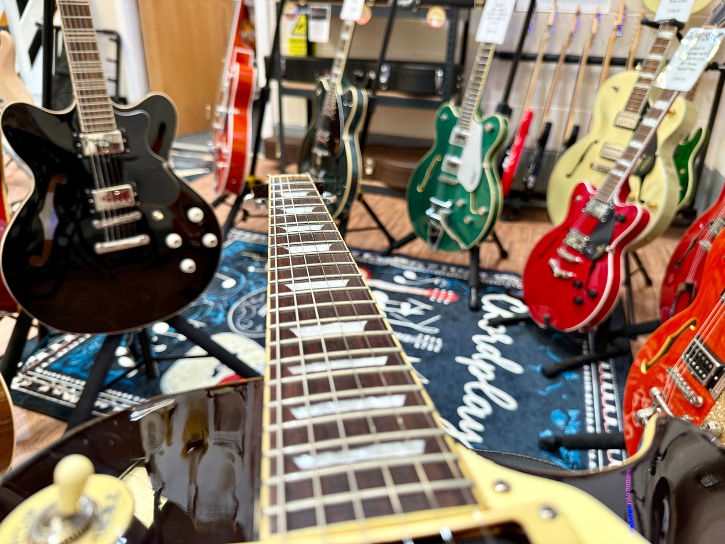 🔥GIBSON 490 PICKUPS & BIGSBY🔥 Epiphone Les Paul~ 2003 Korean~ Tobacco Burst!