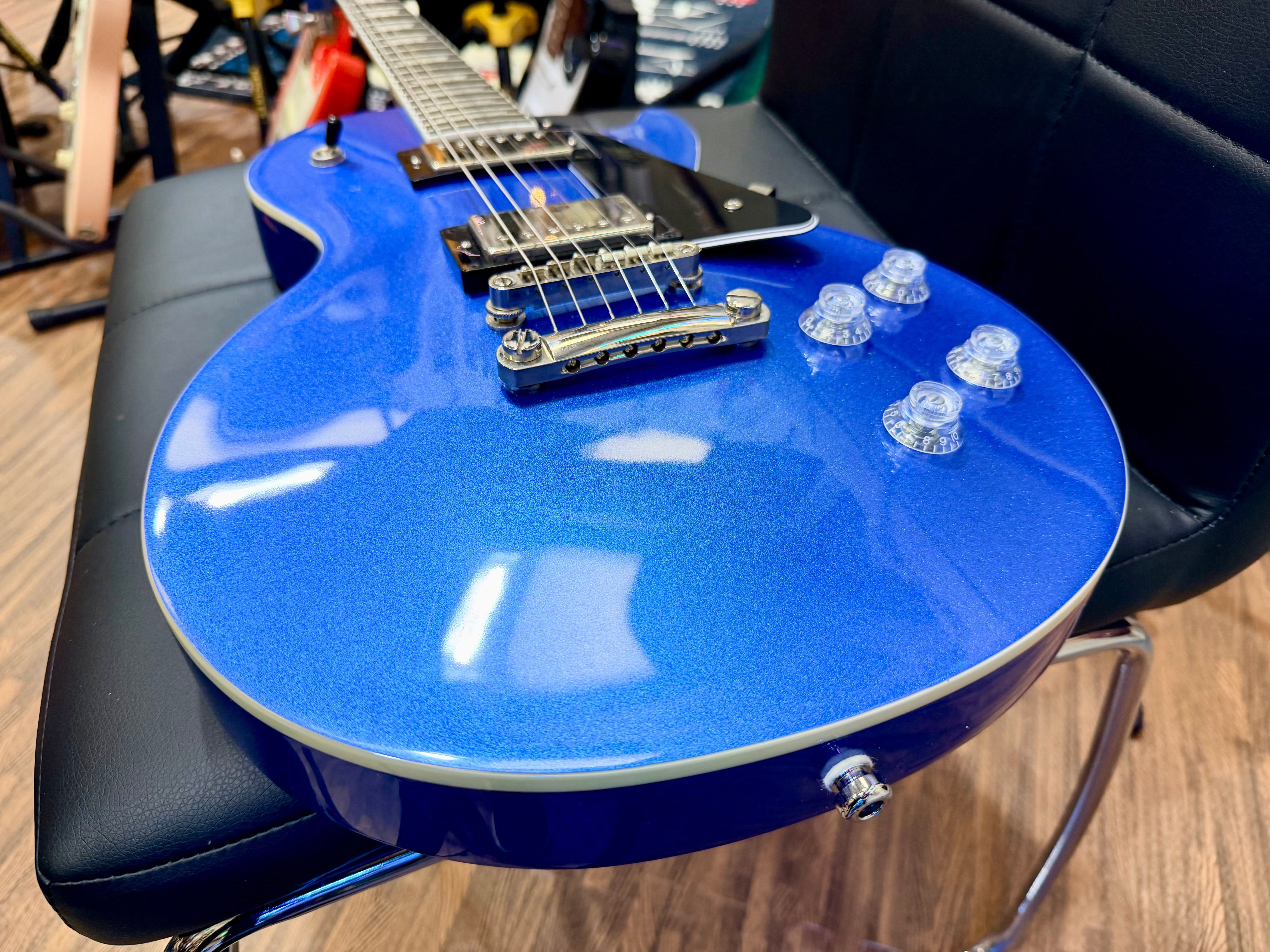 🔥2023🔥 Epiphone Les Paul Modern~ Radio Blue Metallic~ UK Exclusive Ltd Edition