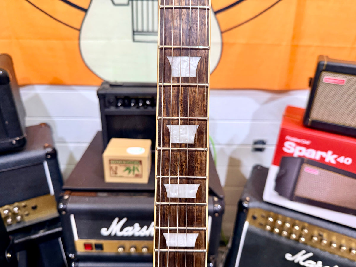 ☀️2023☀️ Burny RLG-55Z Heritage Cherry Sunburst Les Paul Electric Guitar!