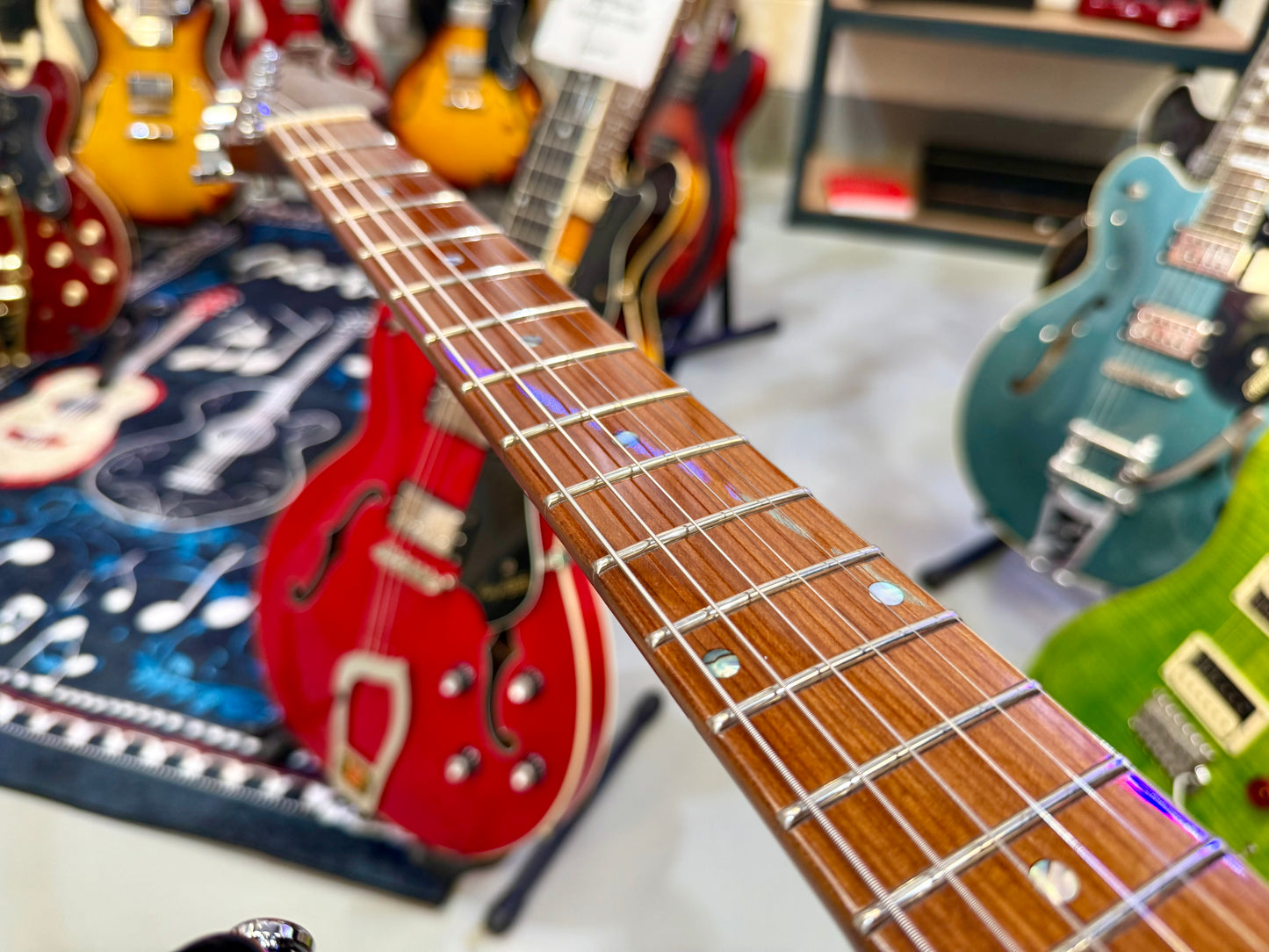 🔥EX DEMO 2024🔥 Sire Larry Carlton S7 FM~ Flamed Maple HSS~ Transperant Black!