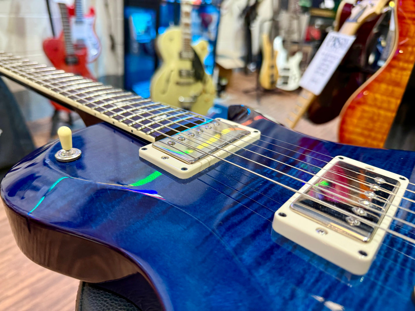 🌟2020 USA🌟 PRS S2 McCarty 594 Singlecut~ Whale Blue~ Gig Bag & Docs~ Stunning!