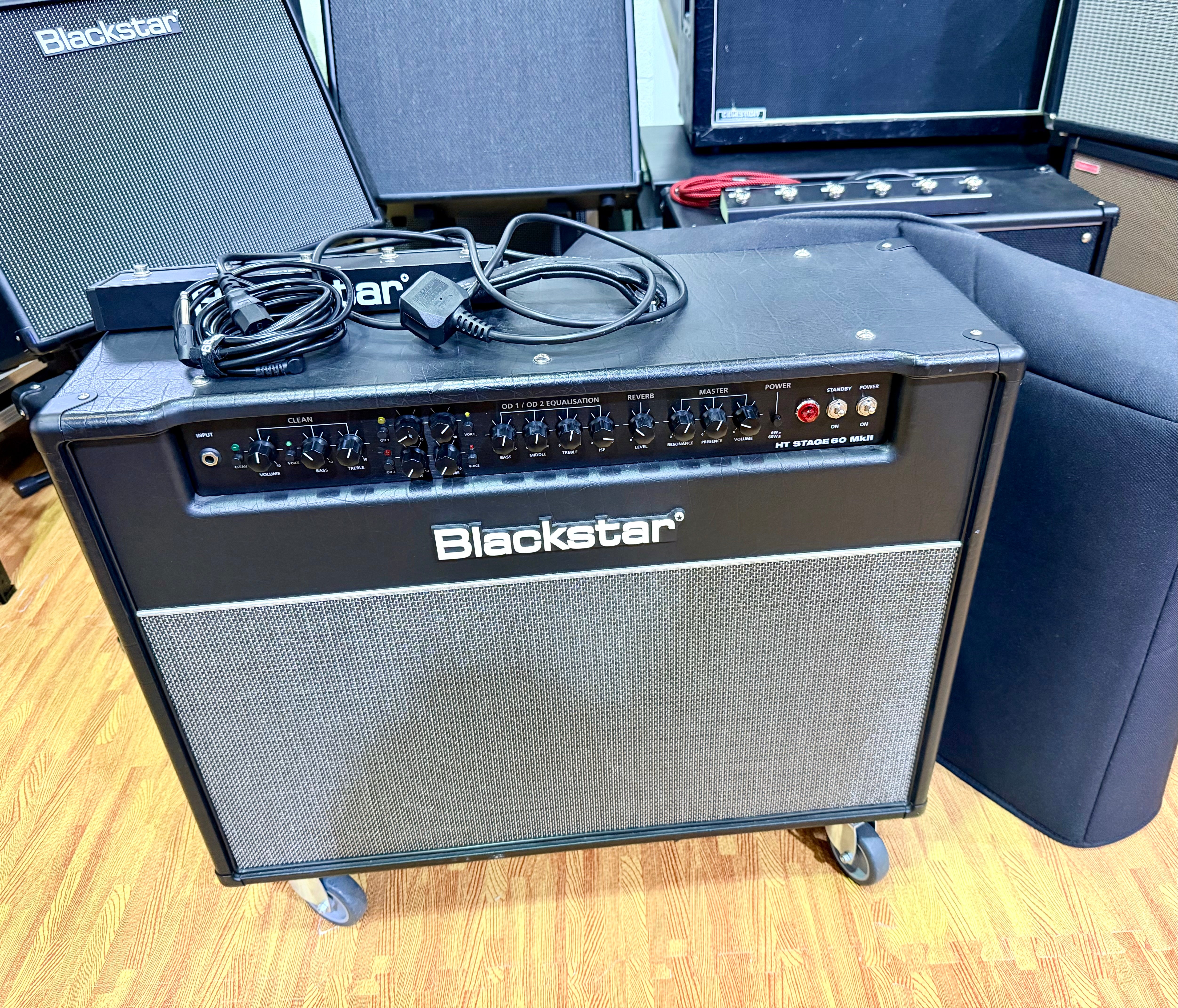 🎸 Blackstar HT Stage 60 MkII 2x12 Valve Combo Amp EL34 + Footswitch & Cover 🎸