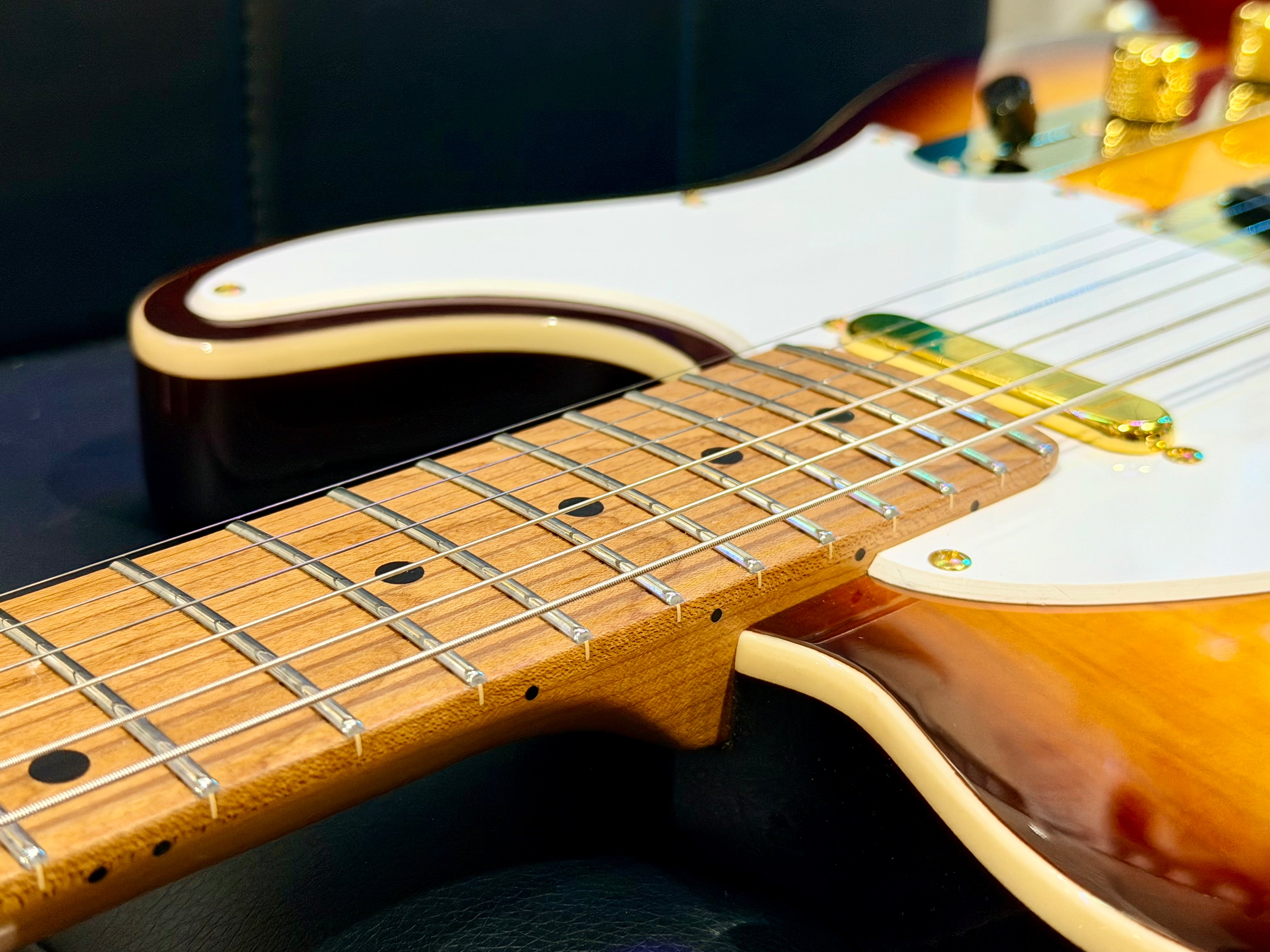 ☀️RICHIE KOTZEN☀️ JET JT-600 Roasted Maple Telecaster Style Guitar~Tobacco Burst