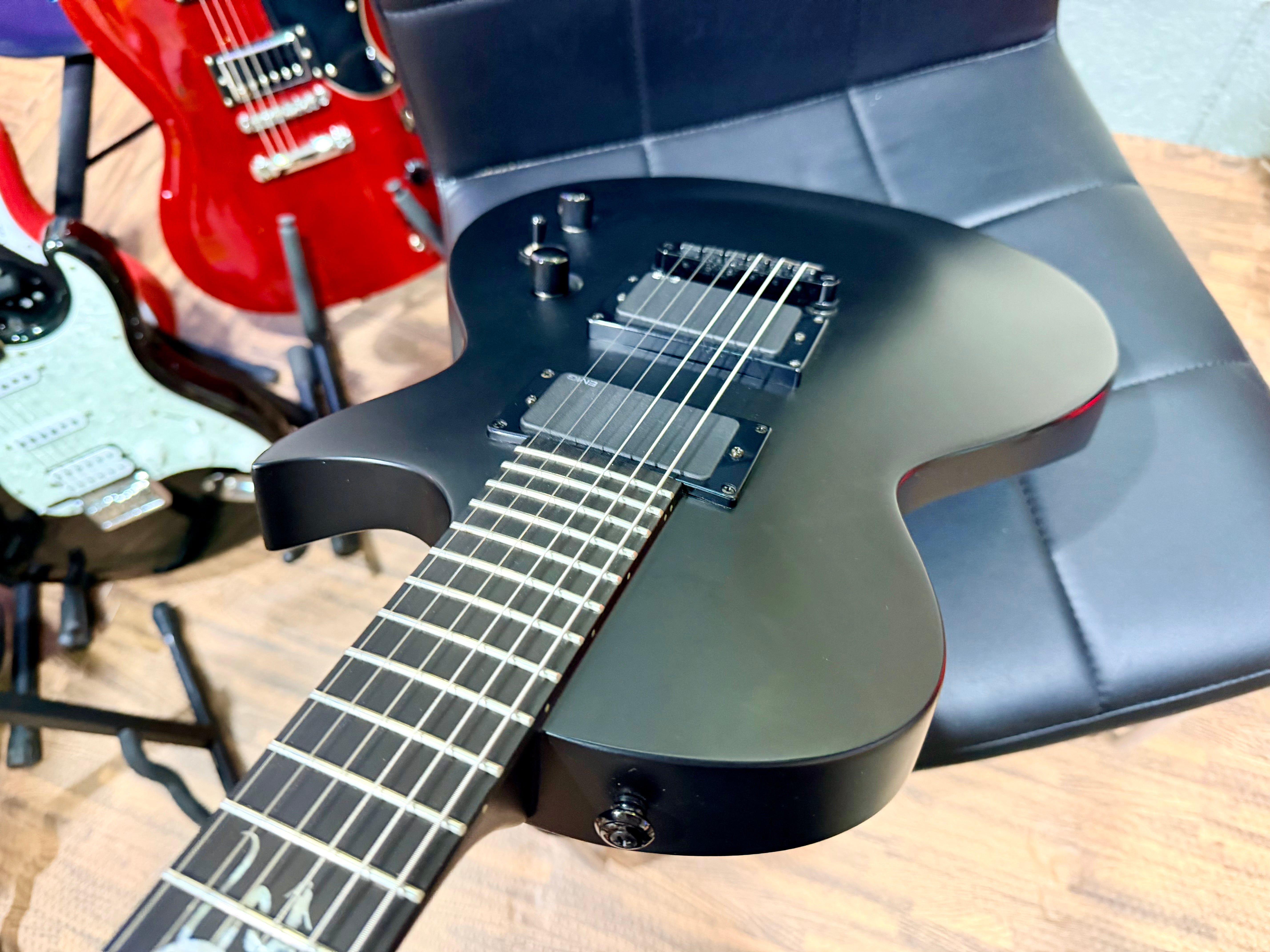🔥RARE🔥 ESP LTD EC-2005 30th Anniversary~ Satin Black~ Limited Edition + Case!