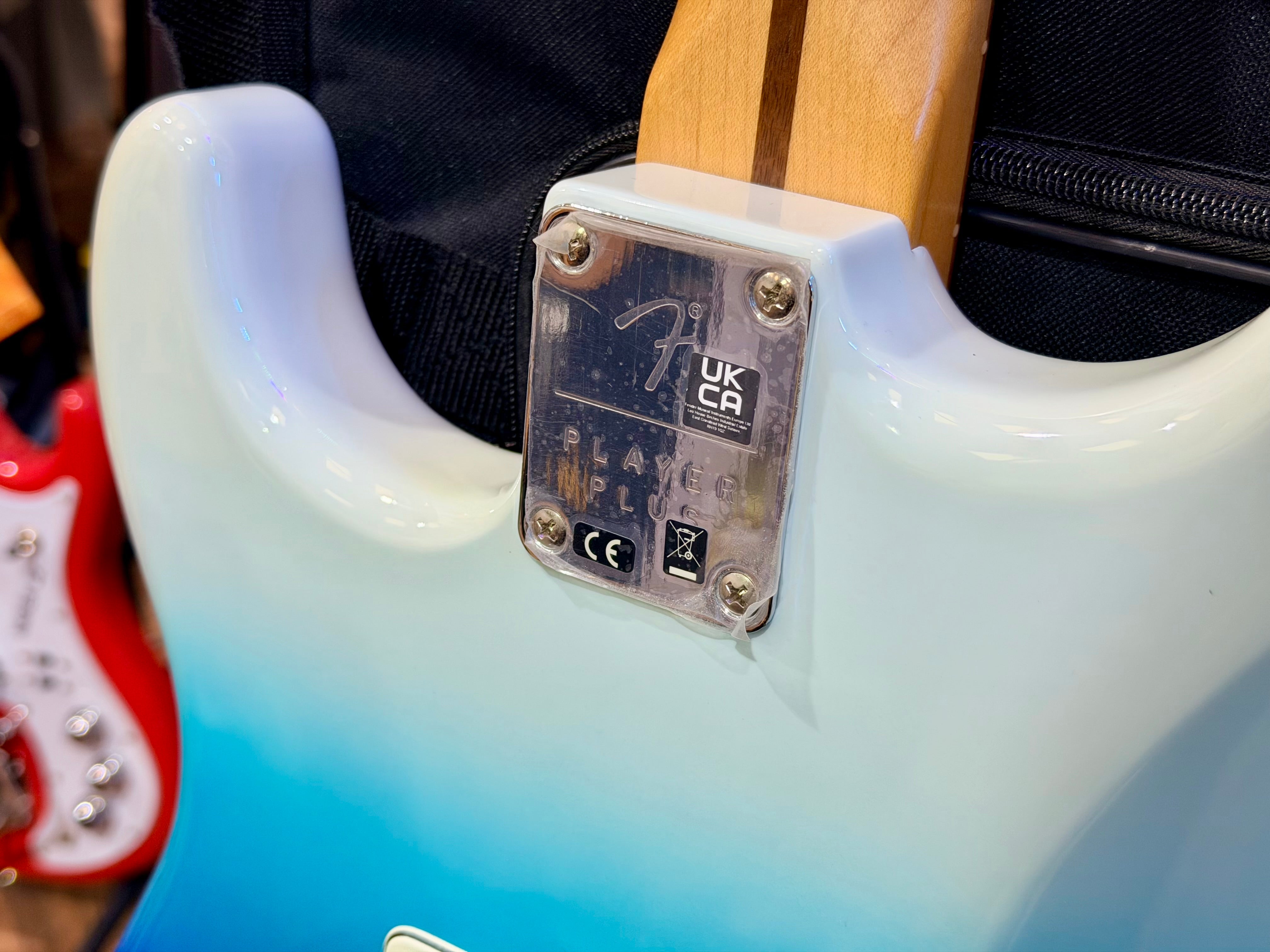 🌟NEW🌟 Fender Player Plus Stratocaster HSS~ Belair Blue Fade~ Mexican Strat!