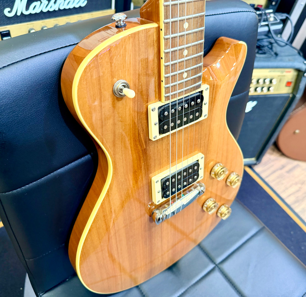 ✨2010✨ PRS SE Mark Tremonti Signature~ Natural Dot Inlays~ Singlecut Guitar