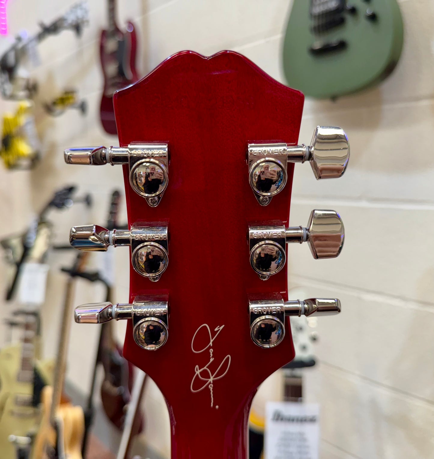 🔥MINT 2022🔥 Epiphone Tony Iommi SG Special P90 ‘Monkey’ Signature + Hard Case!