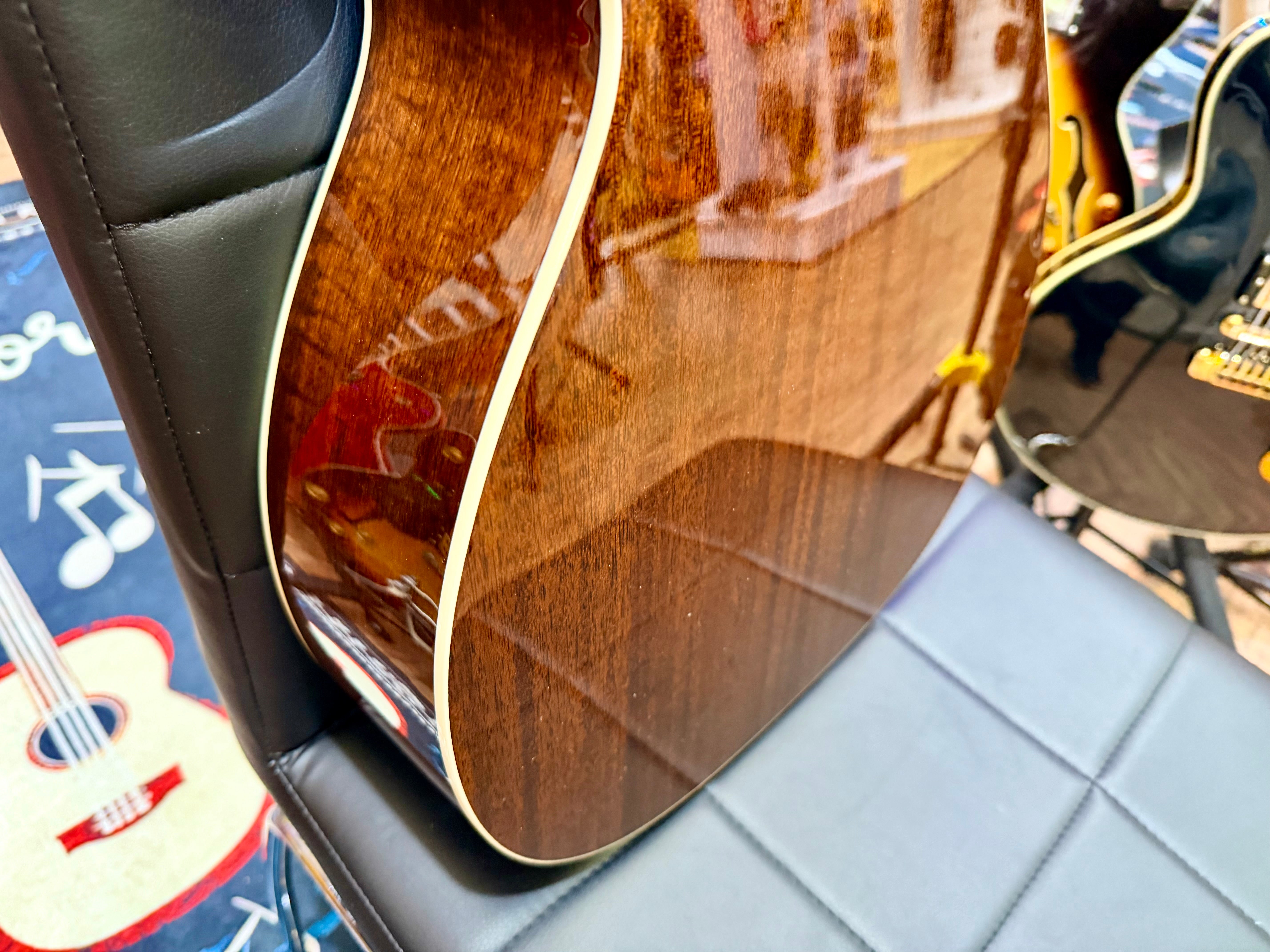 🌟MINT🌟 Rathbone R6M Solid Mahogany Top~ No 6 Series Acoustic Parlour Guitar!