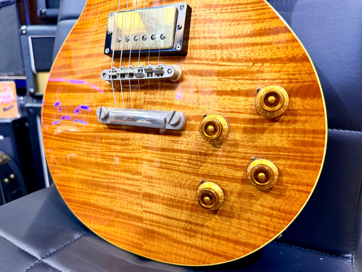 π―π΅1996π―π΅ Orville LPS-80F Les Paul Deep Cherry Tiger Top MIJ Japan Import!