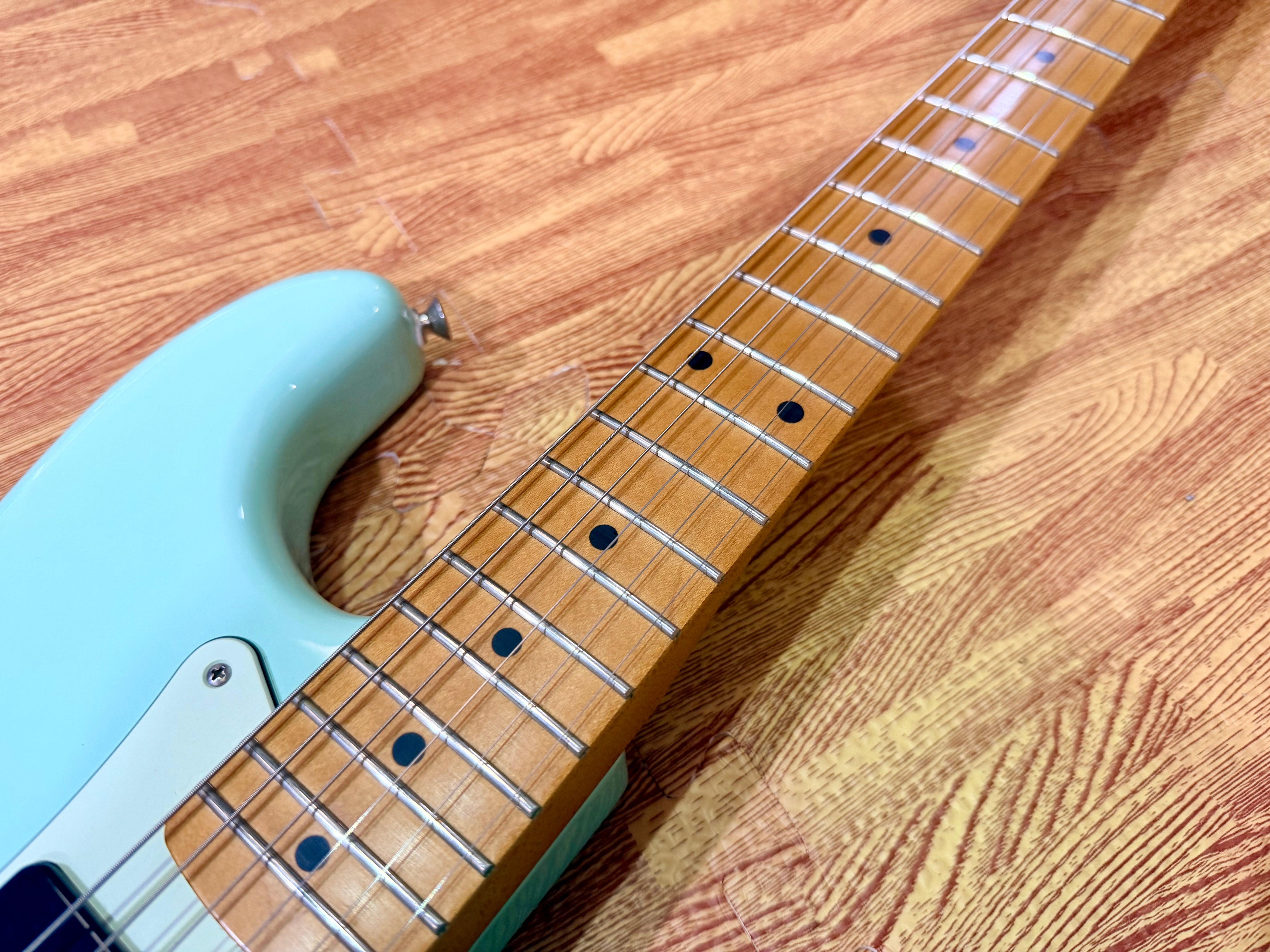 ✨2021✨ Fender Noventa Stratocaster MN~ Surf Green~ Hardtail Mexican~ P90’s!