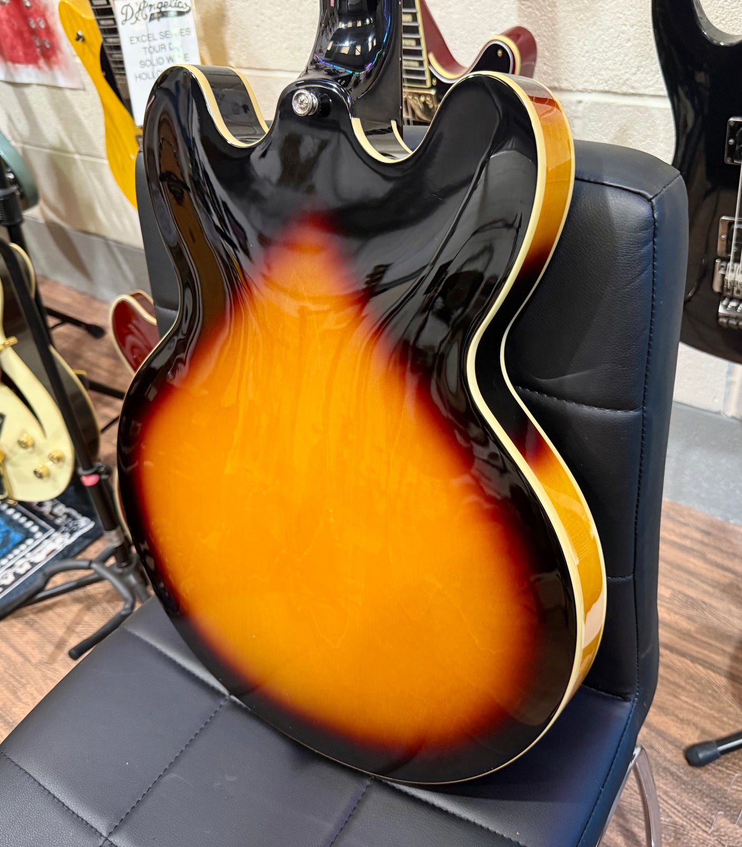 🌟2016🌟 Epiphone ES-335 Dot VS~ Vintage Sunburst Hollow-Body!