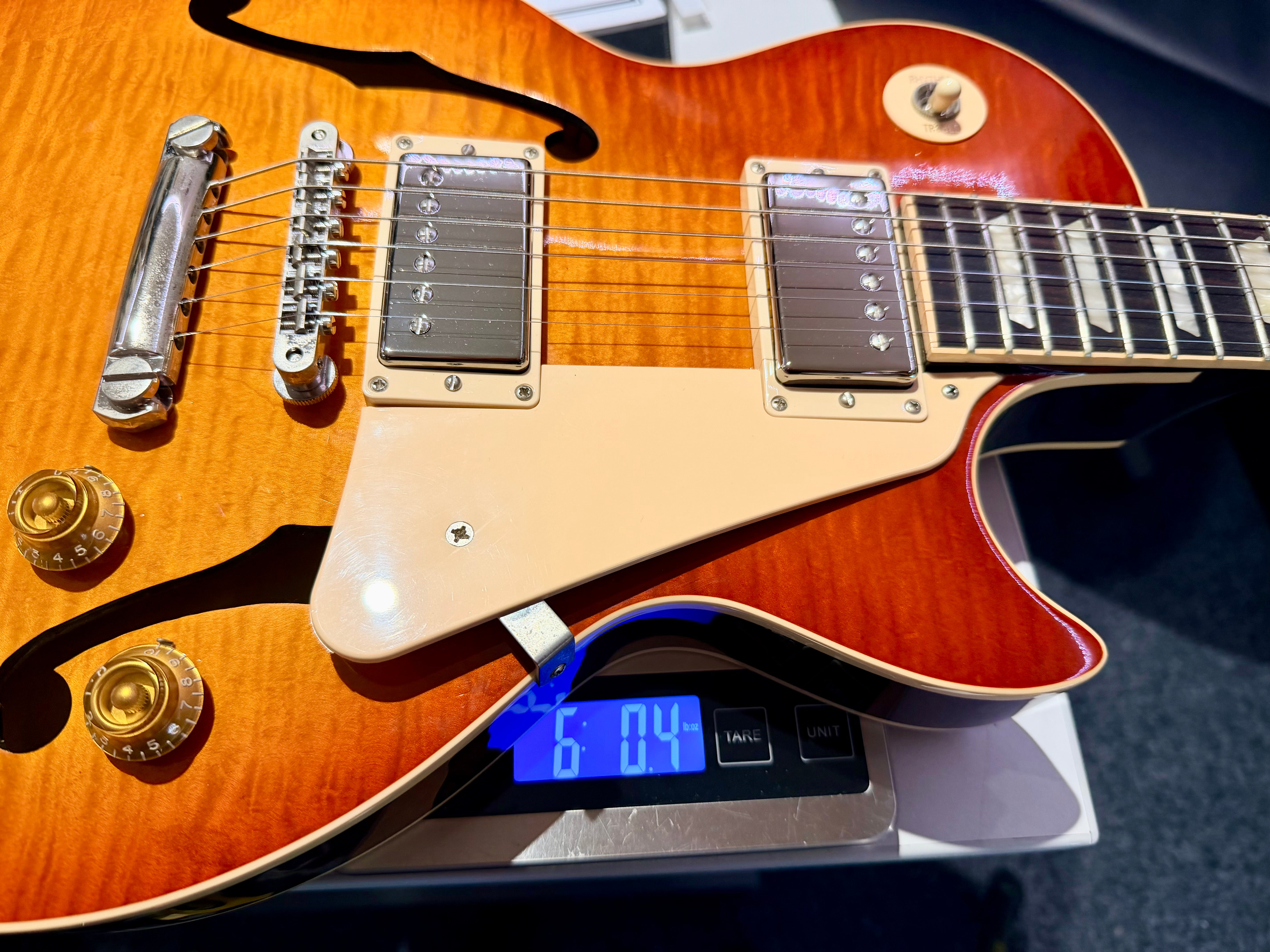🔥RARE🔥 Gibson Memphis ES-Les Paul 2014~ Honey Burst Semi-Hollow~ USA + Case/COA