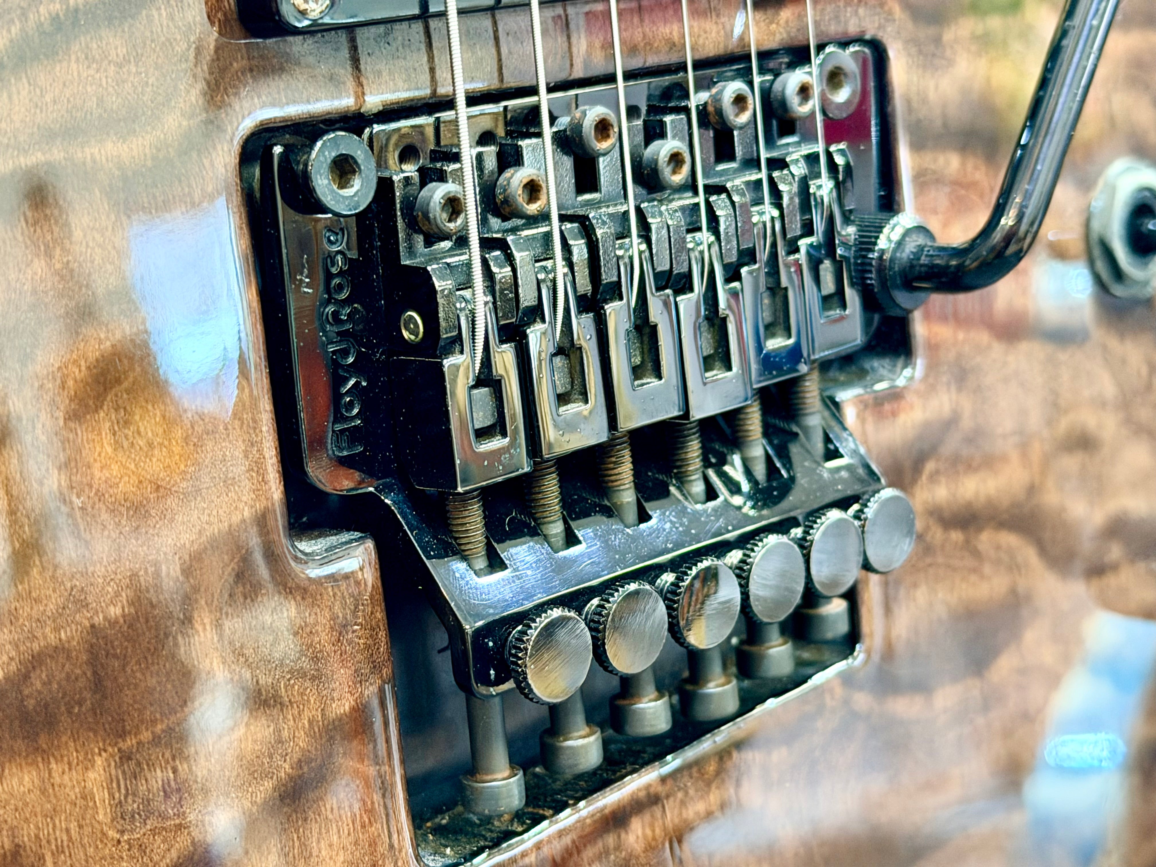 🔥00’s JAPAN🔥 ESP Edwards E-P-98A Pierrot Aiji Signature MIJ~ German Floyd Rose