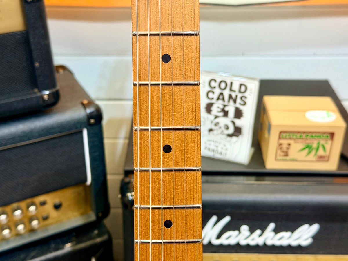 ⚡️2026⚡️ JET Guitars JT-600 Roasted Maple~ Flamed Maple Purple & Gold~NEW LAUNCH