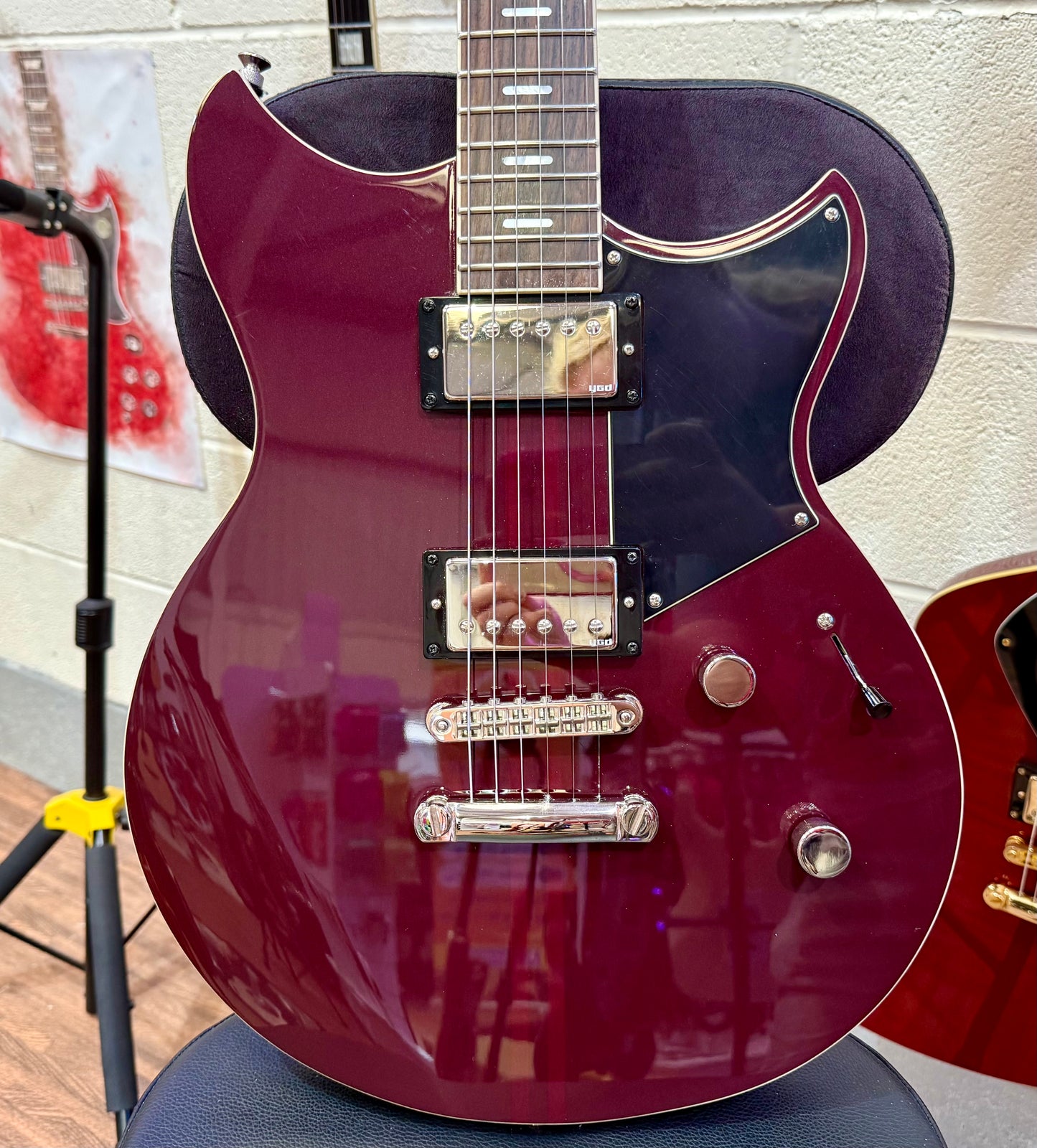 🔥2024🔥 Yamaha Revstar Standard RSS20~ Hot Merlot Red~ Stunning Guitar!