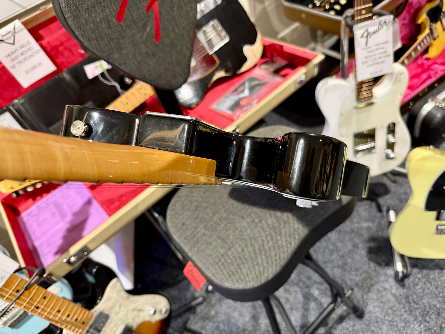 ๐2012๐ Fender Telecaster Blacktop HH Mexican Tele~ Humbuckers~ Gloss Black!