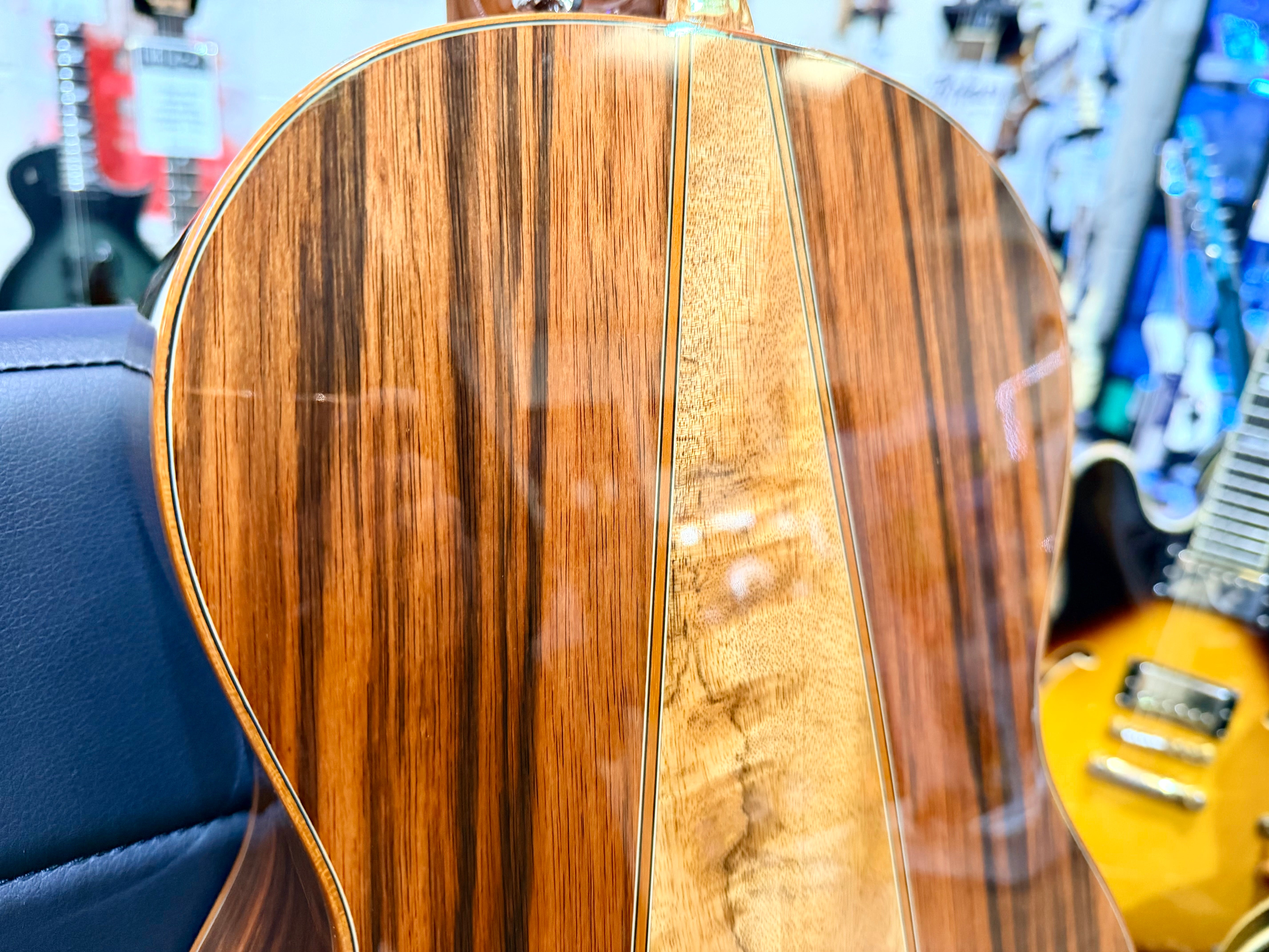 π Tanglewood Exotic Java TWJPE Parlour Electro Acoustic + Hard Case~Stunning π
