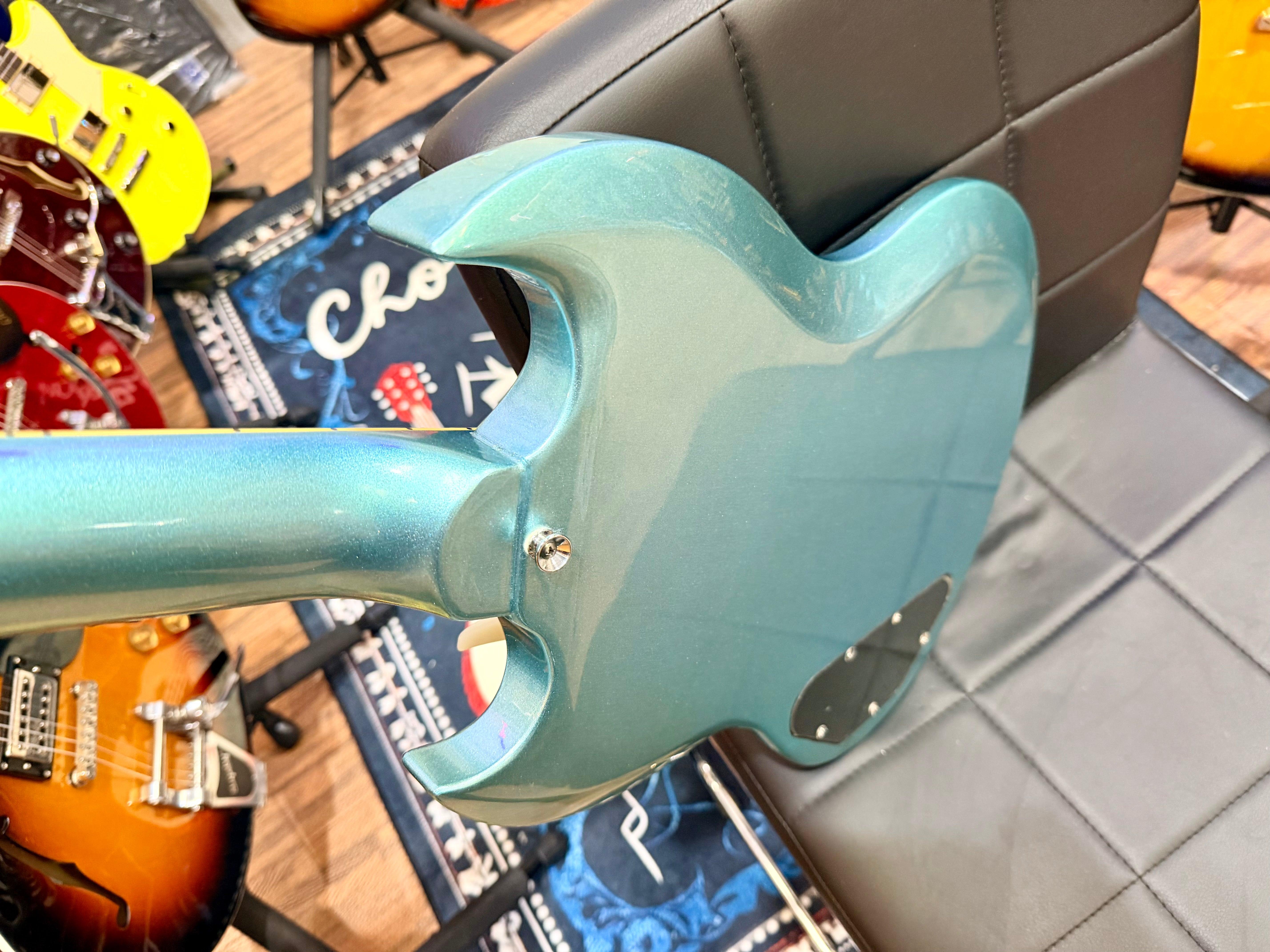 ⚡️B-STOCK⚡️ Vintage VS6 ReIssued~ Vibrola Tailpiece~ Gun Hill Blue SG ~ Tremolo!