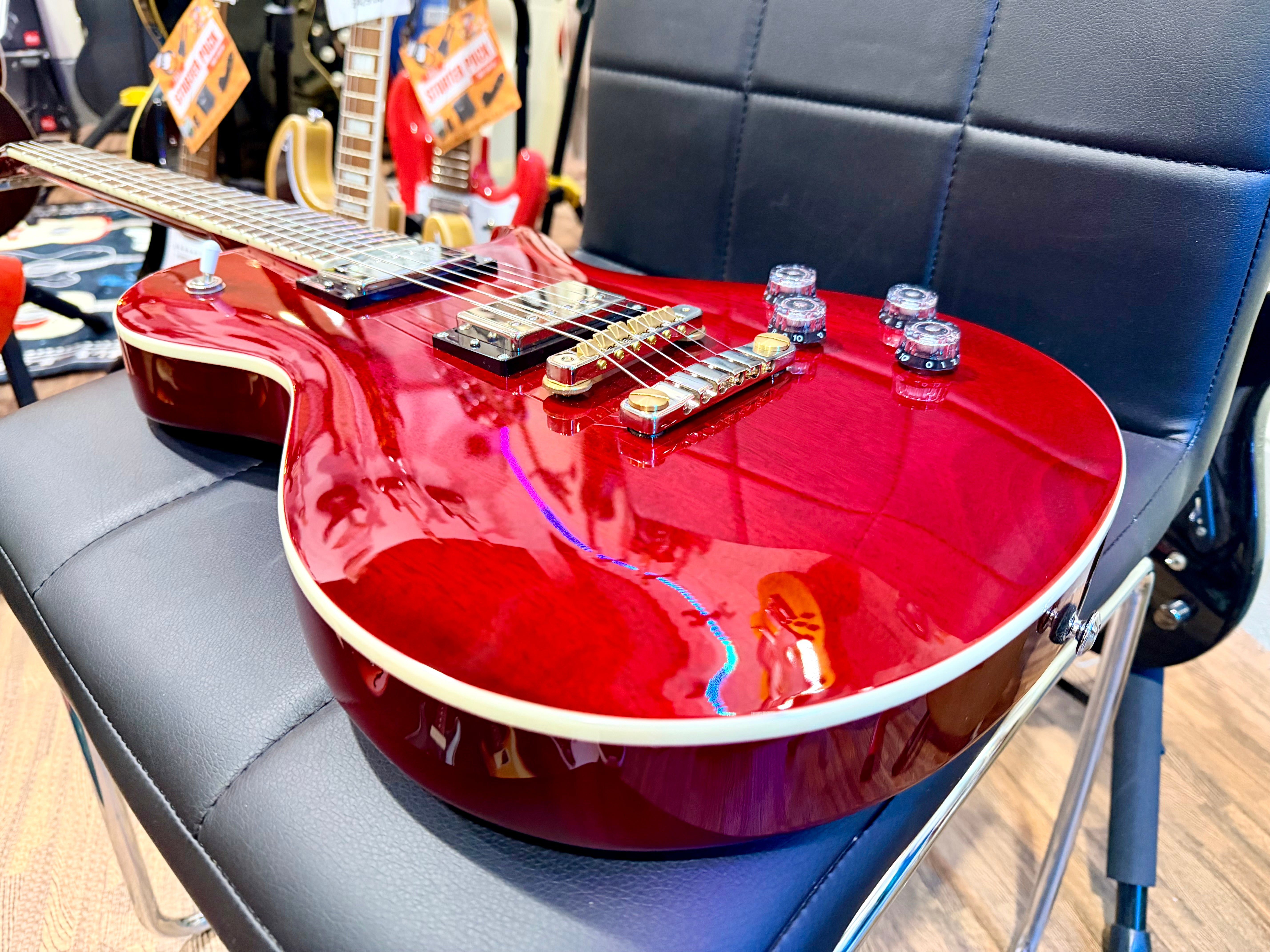 🌟MINT 2024🌟 PRS SE McCarty 594 Singlecut Electric Guitar~ Vintage Cherry Red!
