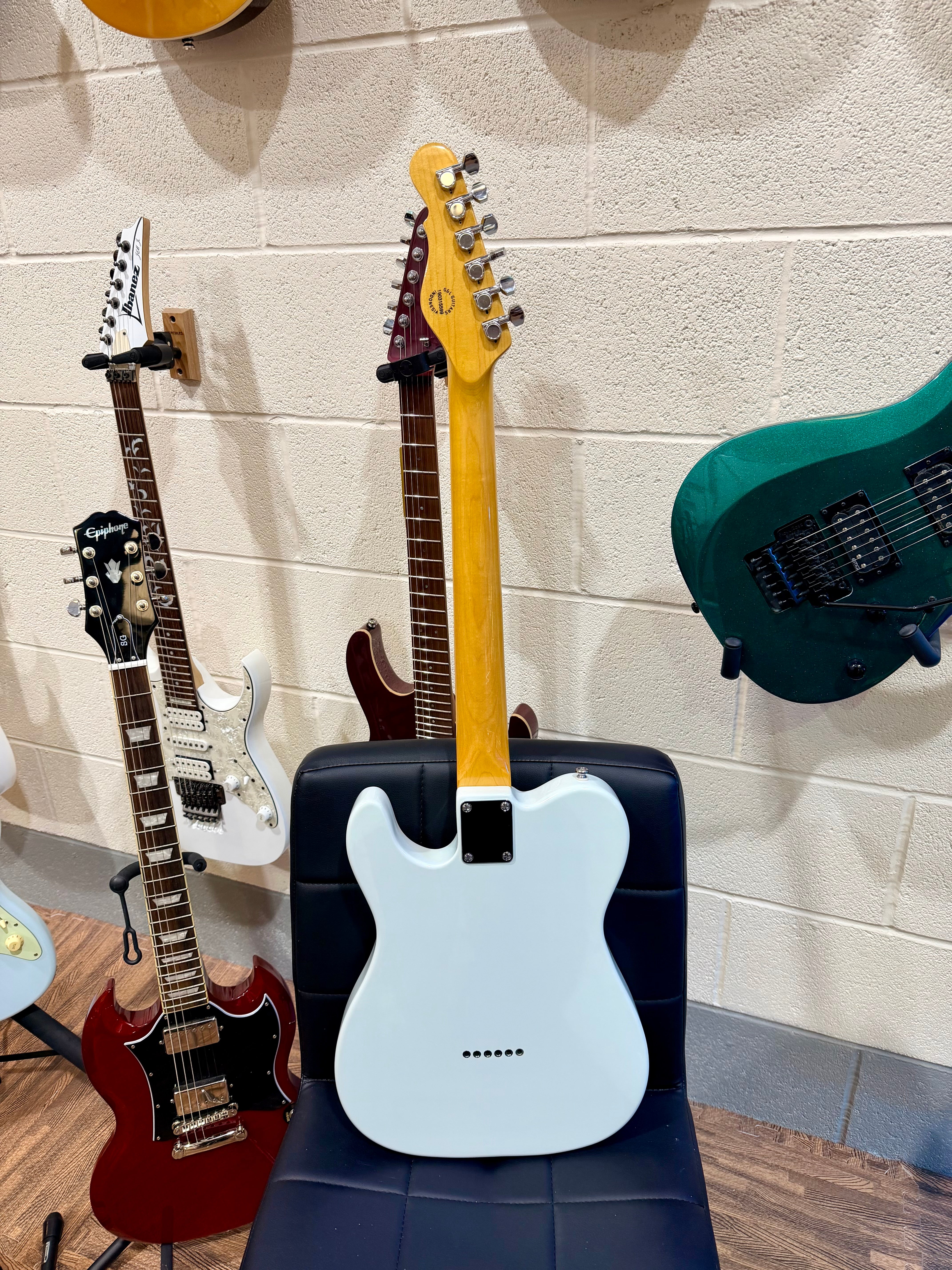 🌟MINT🌟 G&L ASAT Classic Bluesboy Tribute Series~ Sonic Blue~ Telecaster Guitar