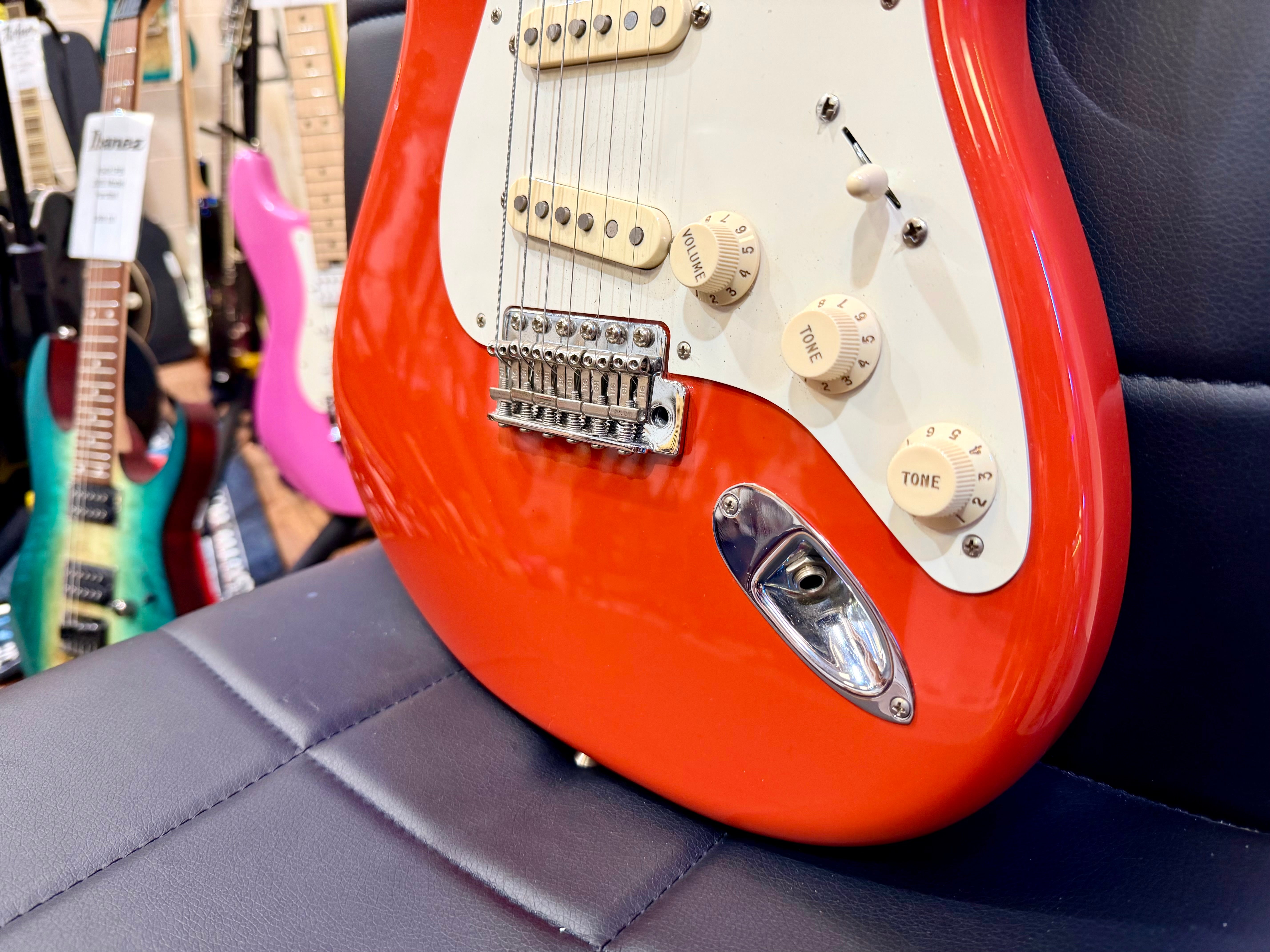 🌟2013🌟 Fender Classic Series 50s Stratocaster~ Fiesta Red~ Mexican MIM Strat!