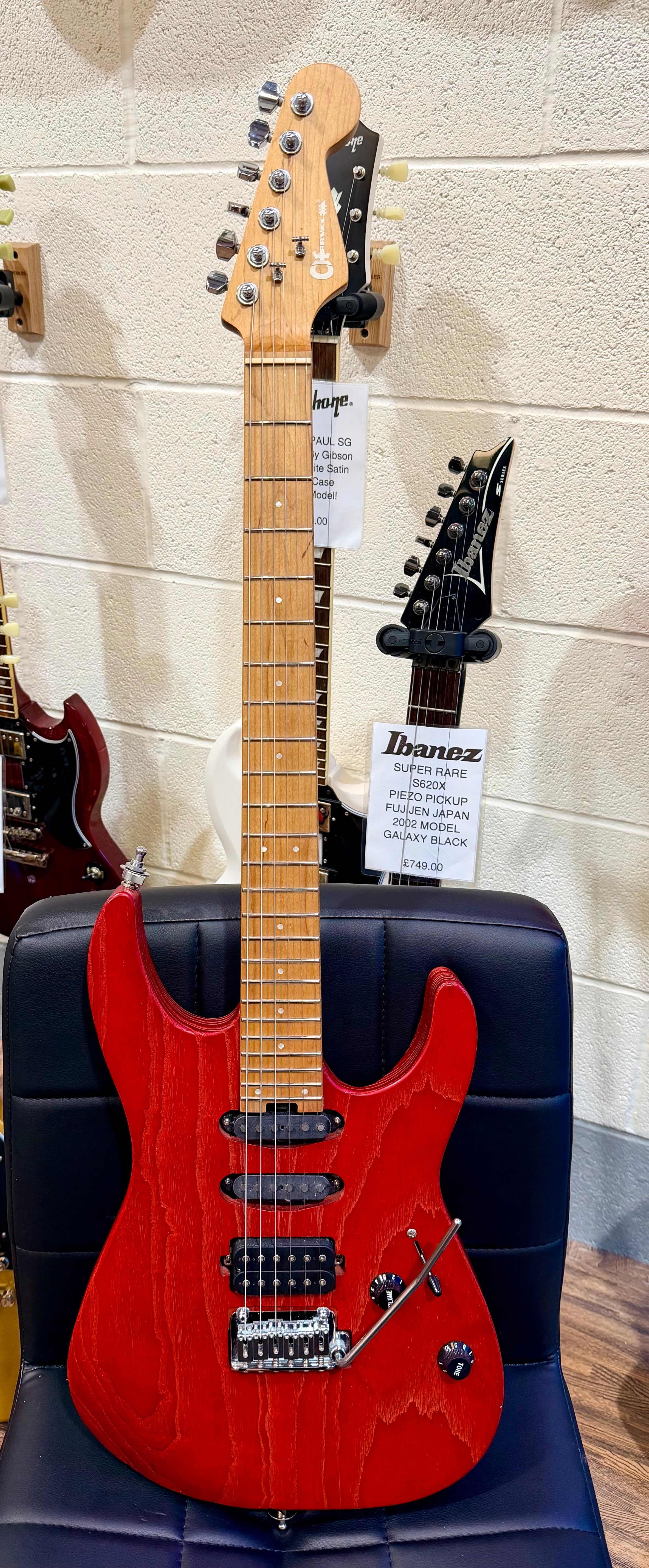 🔥KOREAN🔥 Charvel Pro-Mod DK24 HSS 2PT CM Red Ash~ Seymour Duncan~ 2021 MIK!