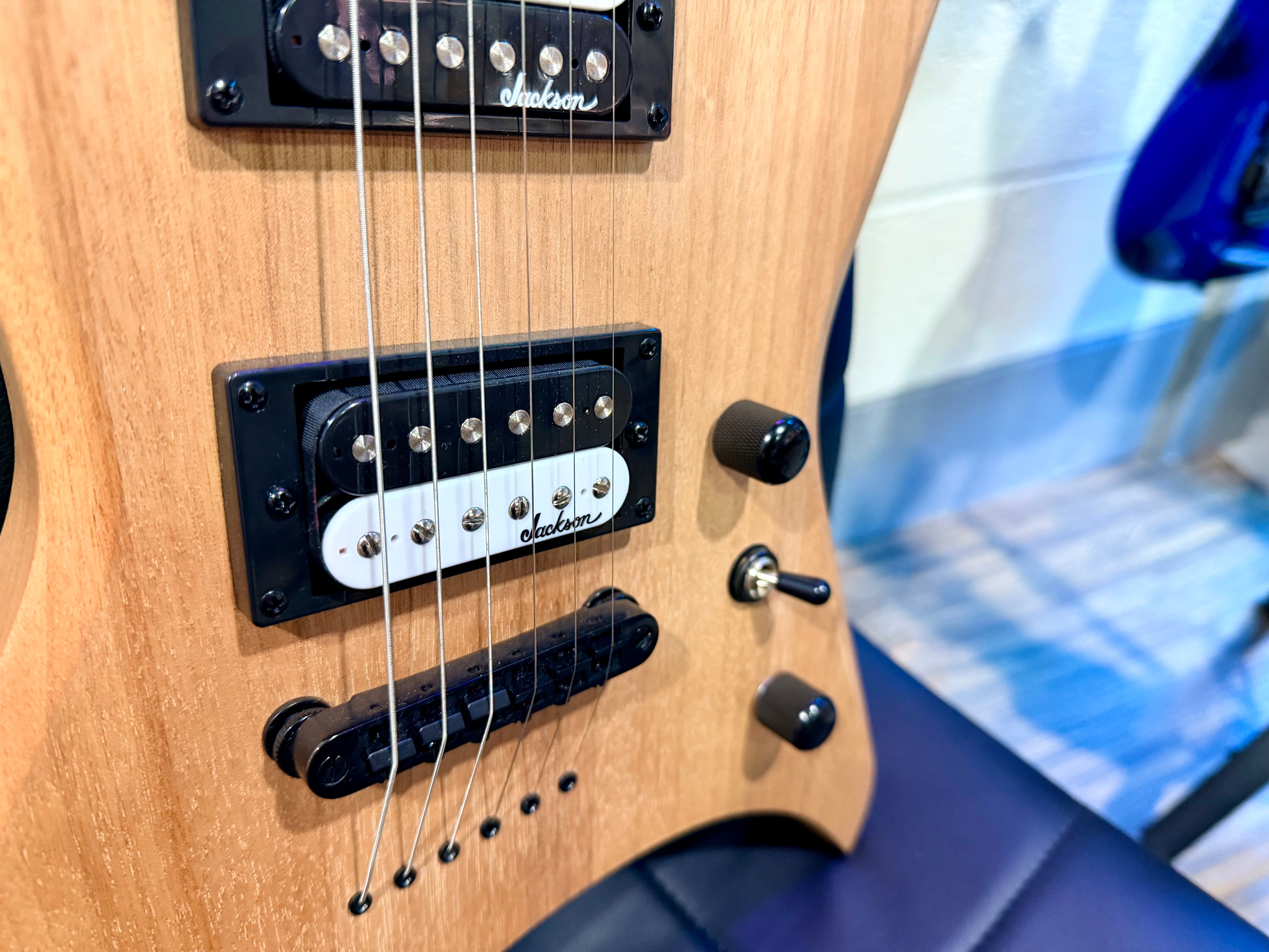 🔥EX-DEMO 2025🔥 Jackson JS Series Warrior JS32T~ Natural Oil Electric Guitar!