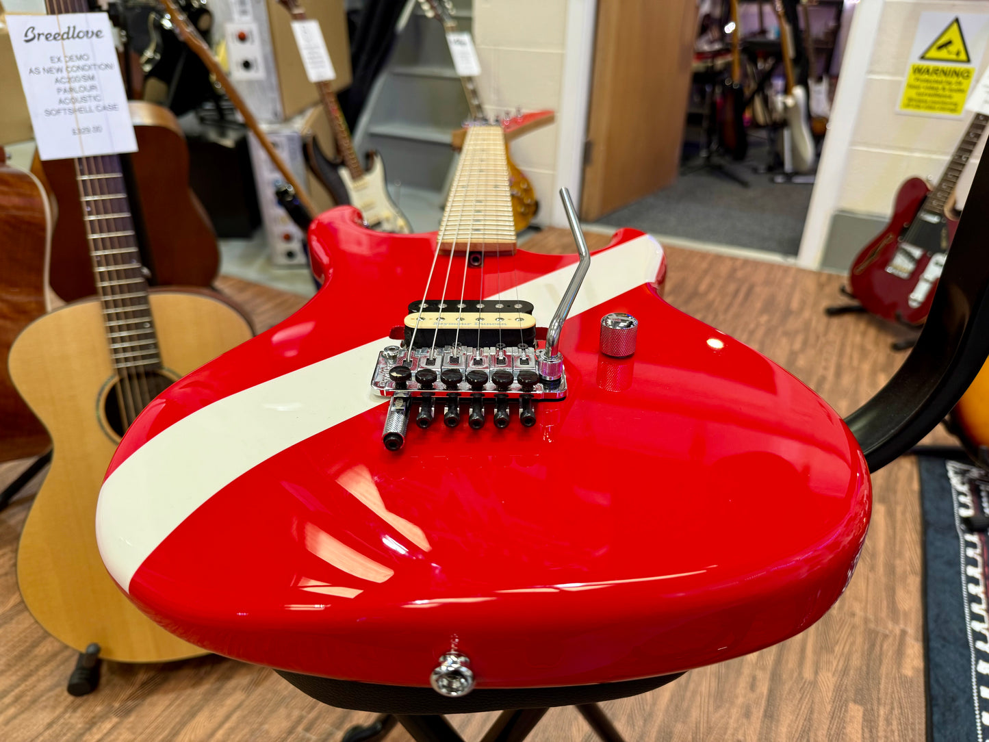 🔥RARE🔥 Kramer The 84 1984 Van Halen~ Diver Down Custom Ltd Edition~EVH D Tuna!