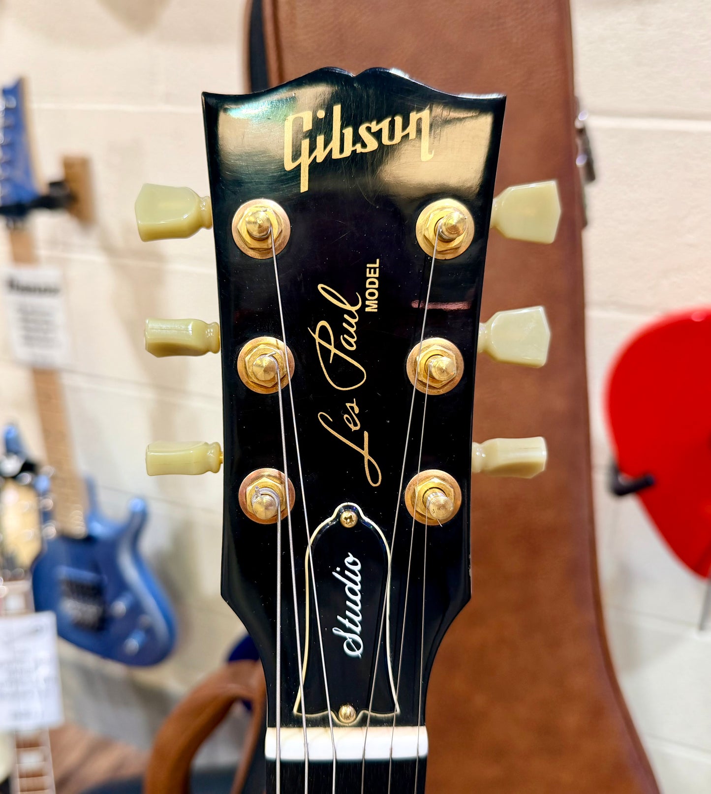 π2009π Gibson Les Paul Studio~ Alpine White & Gold~ Ebony Fretboard~ Gig Bag!