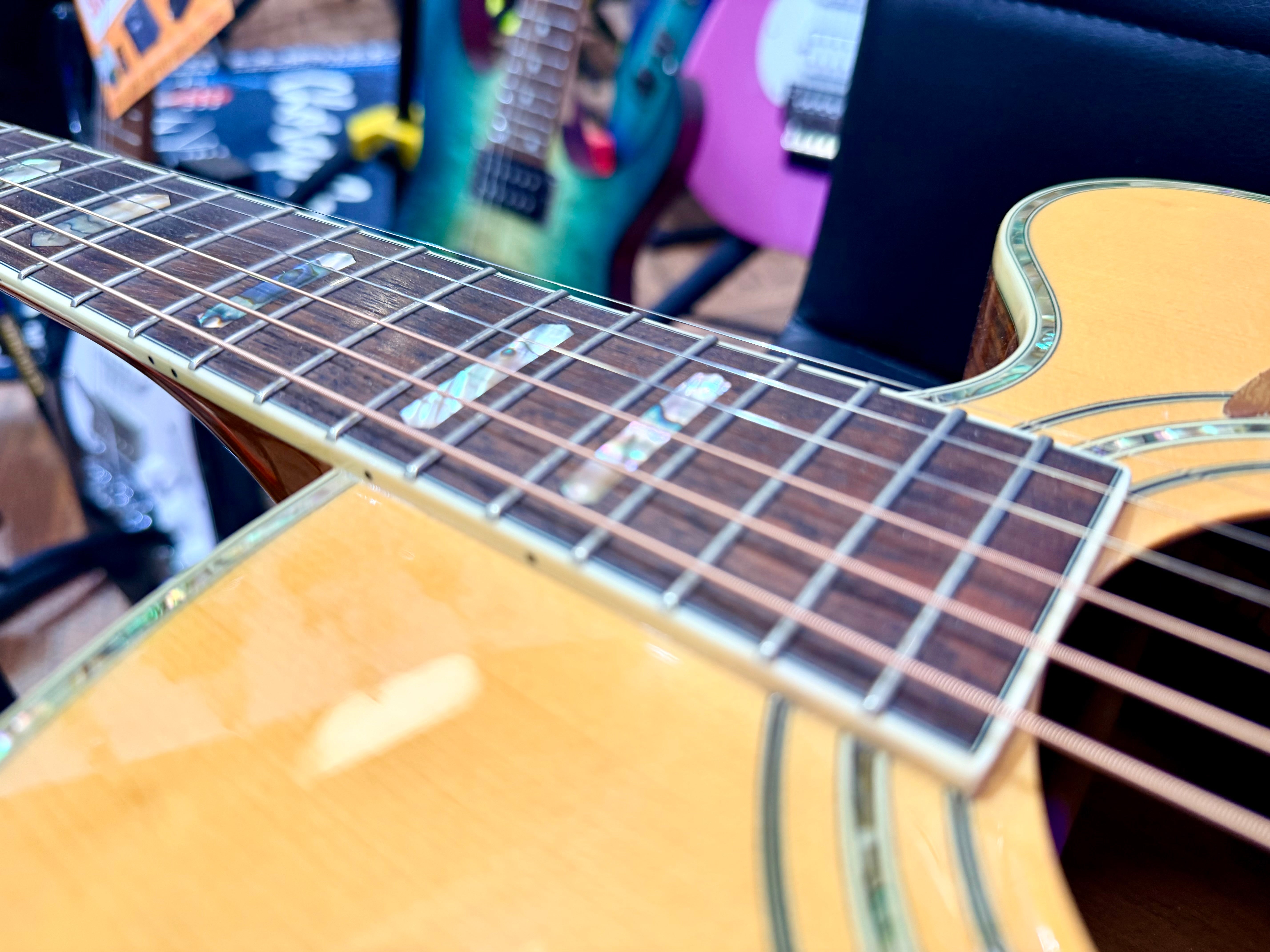 ✨1998 KOREA✨ Tanglewood SJ-10X Electro Acoustic Guitar~ Jumbo Dreadnought~RARE