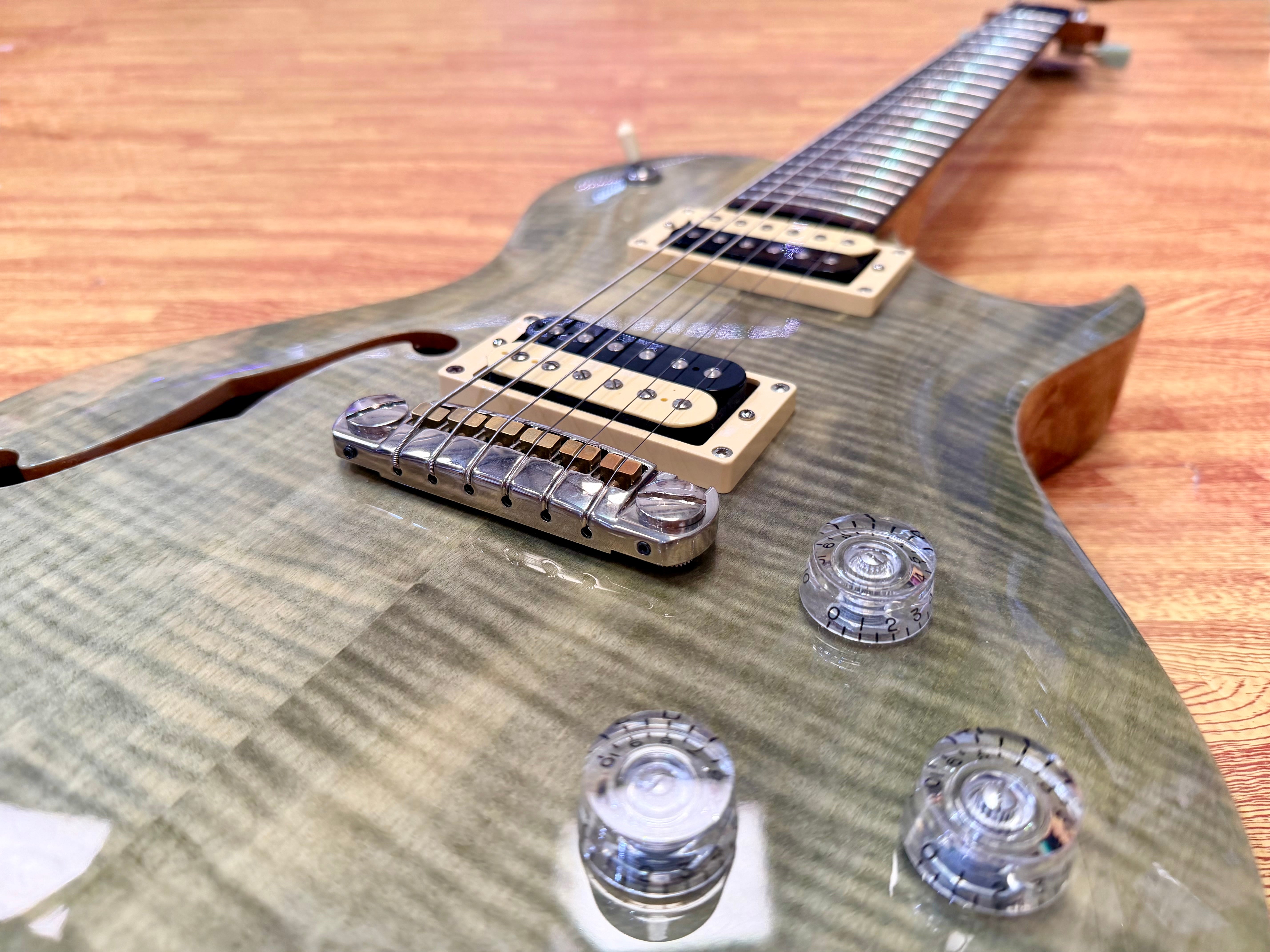 π2017π PRS SE Zach Myers Signature Semi-Hollow Guitar~ Trampas Green + GigBag!