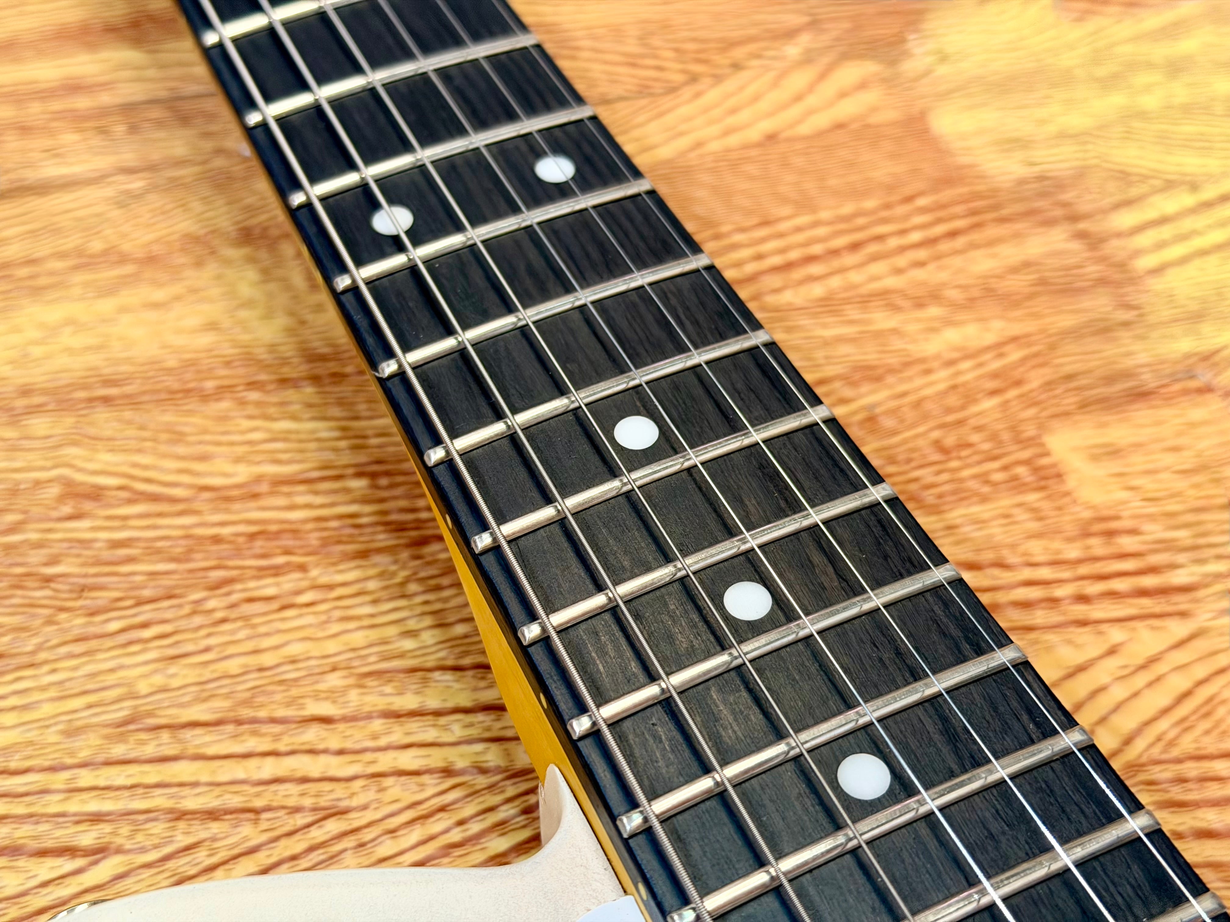 π₯ Vintage V62 ICON Distressed Ash Blonde Telecaster Style Wilkinson Pickups π₯