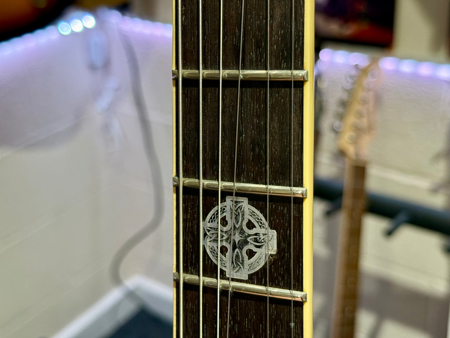 🌟RARE KOREAN🌟 Washburn Tabu Series TB-300 Double Cut~ Head Hunter P’ups~ Case!