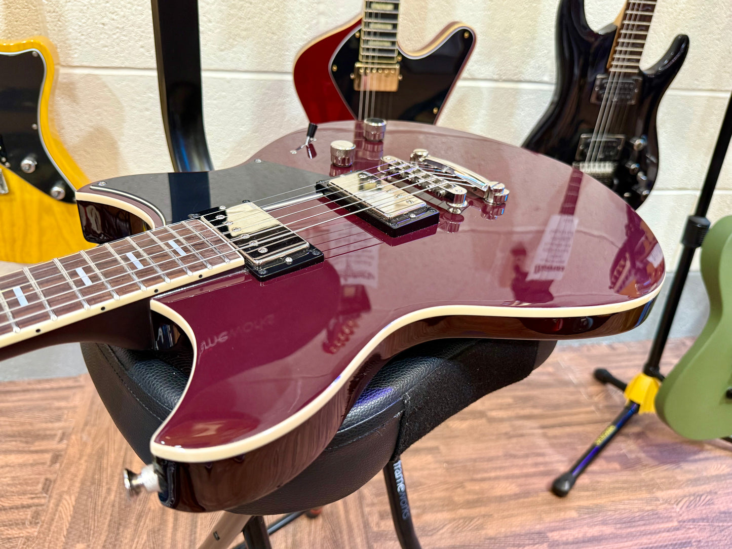🔥2024🔥 Yamaha Revstar Standard RSS20~ Hot Merlot Red~ Stunning Guitar!
