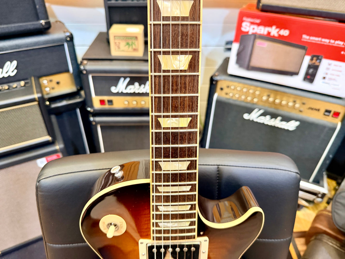 ✨2011✨ Gibson Les Paul Traditional Plus Top Desert Burst + OHSC & Certificate!