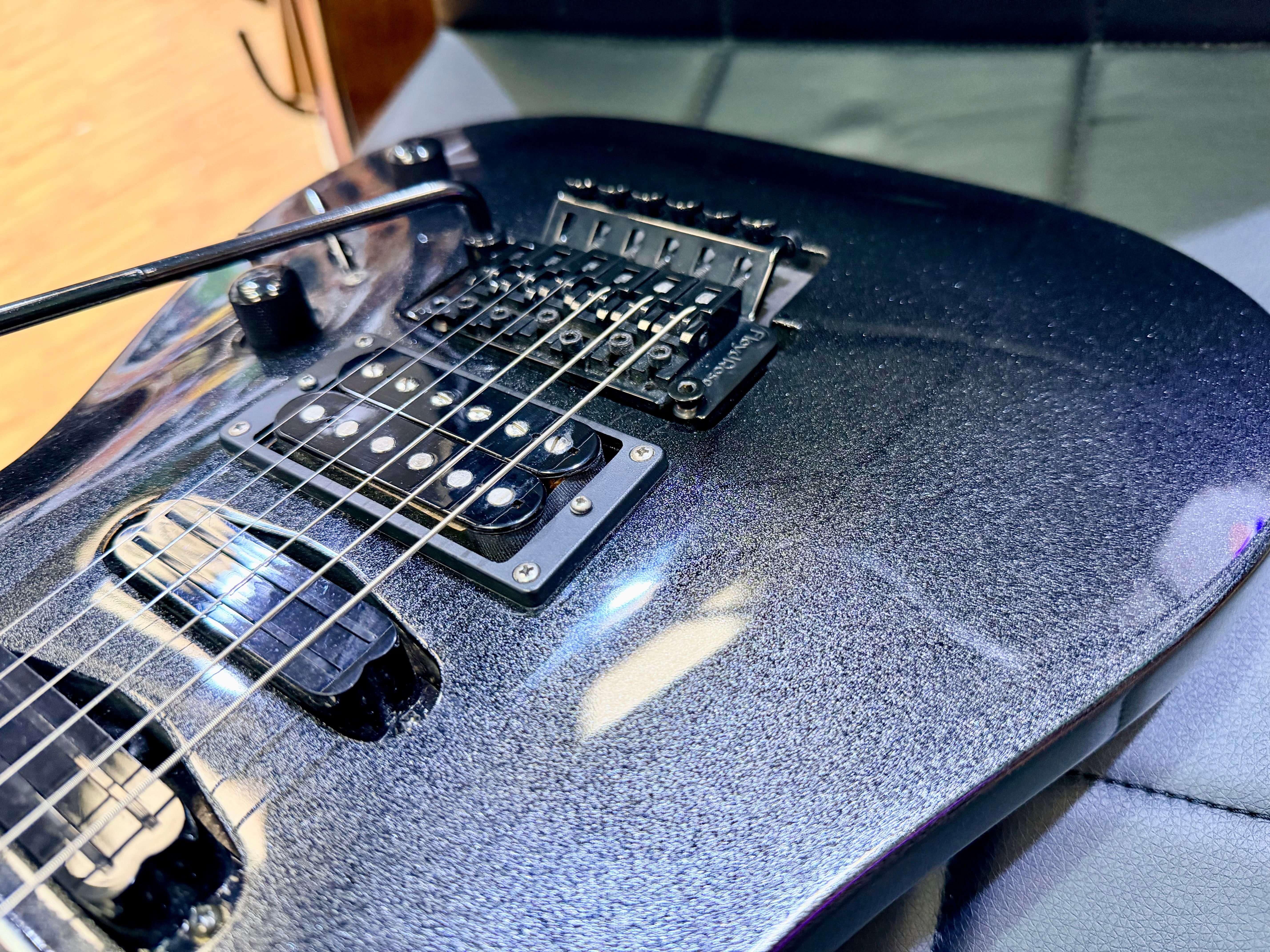 π₯2020π₯ Kramer SM-1 Maximum Steel~ Seymour Duncan Pickups & Floyd Rose Tremolo!