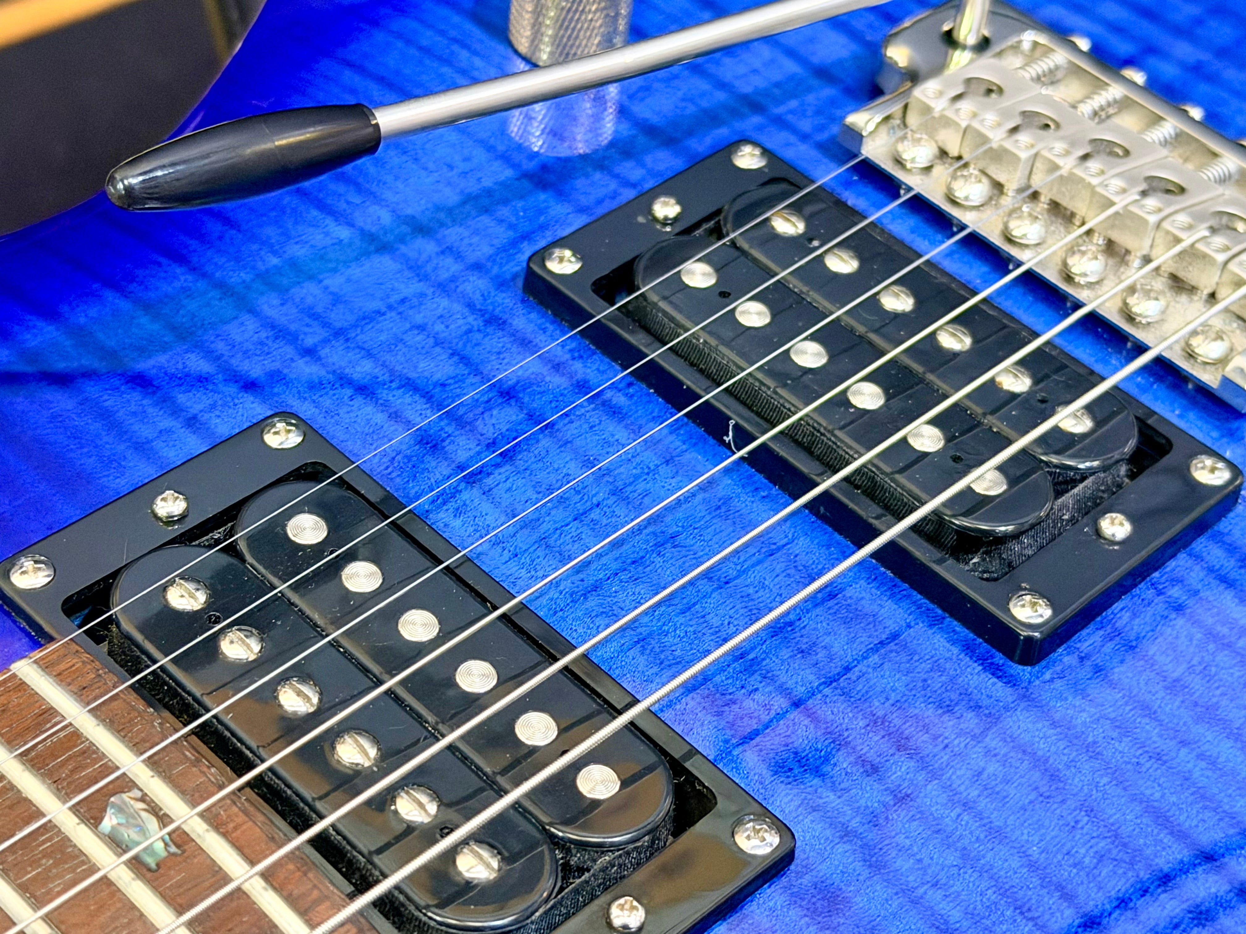 ✨ PRS 35th Anniversary SE Custom 24-08 Electric Guitar in Faded Blue Burst ✨