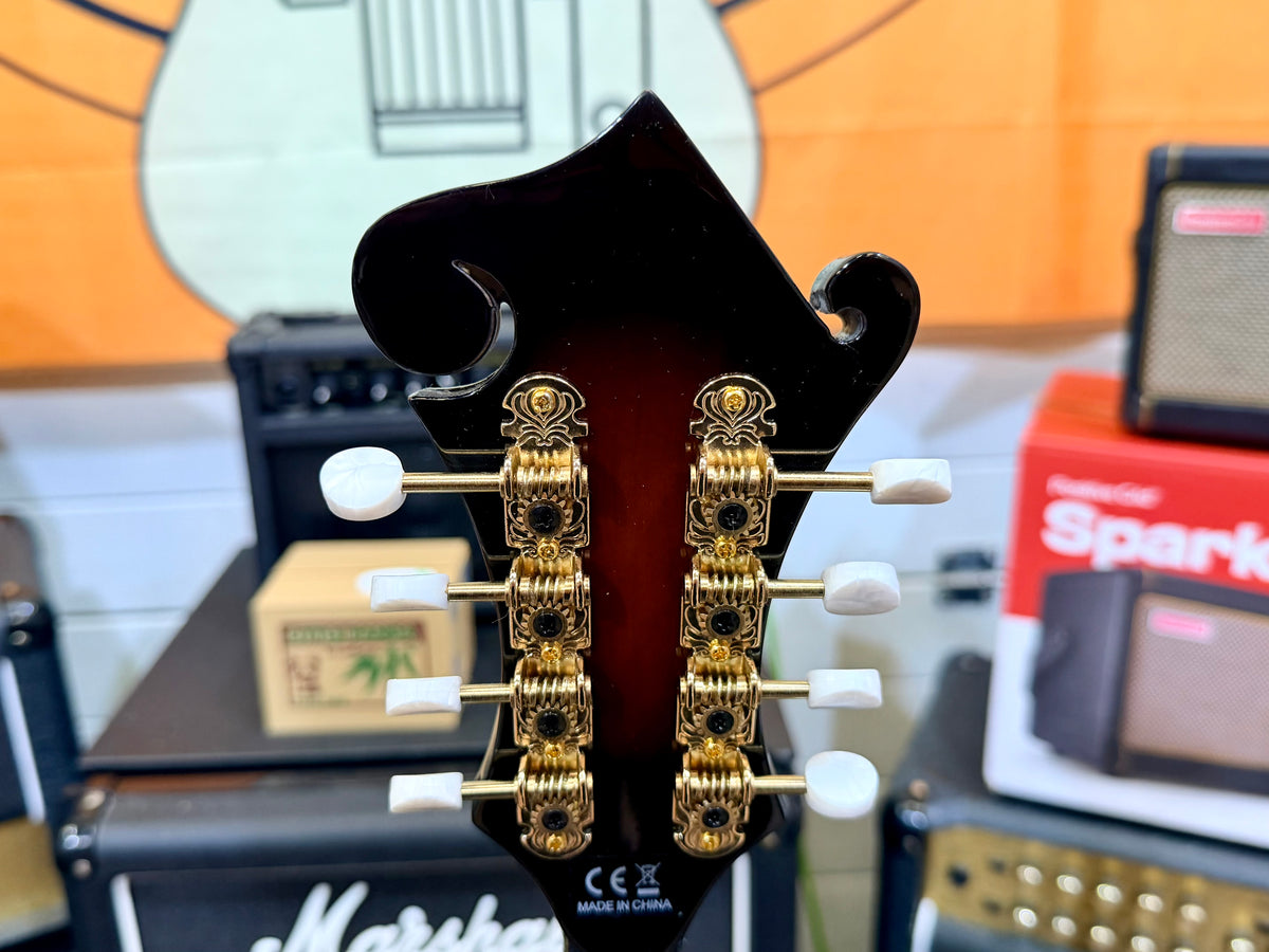 ✨MINT✨ Ozark 2255E F-Style Electro Acoustic Mandolin~ Sunburst + Gig Bag!
