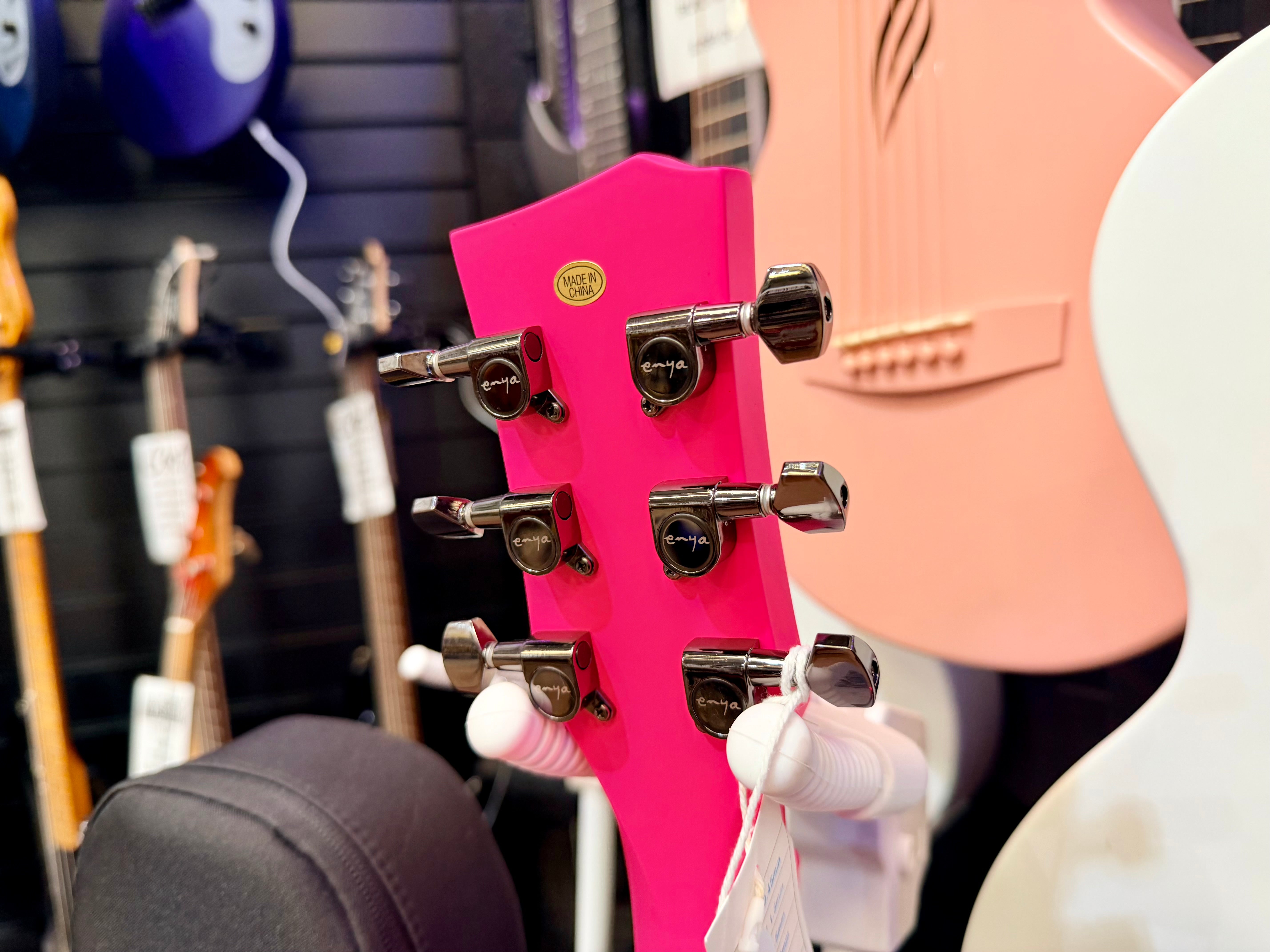 ✨NEW✨ Enya Nova Go Sonic Custom Dragon Artwork~ Smart Electric Guitar + Bag!