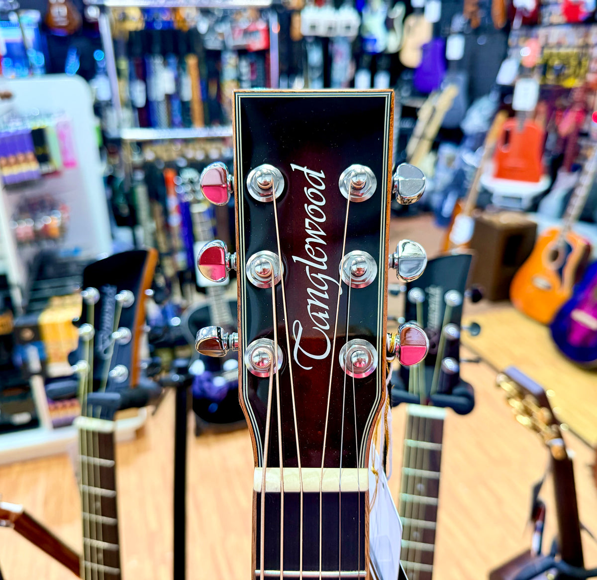 Tanglewood Winterleaf Exotic TWX1EK Electro Acoustic~ Koa~ Autumn Burst Gloss