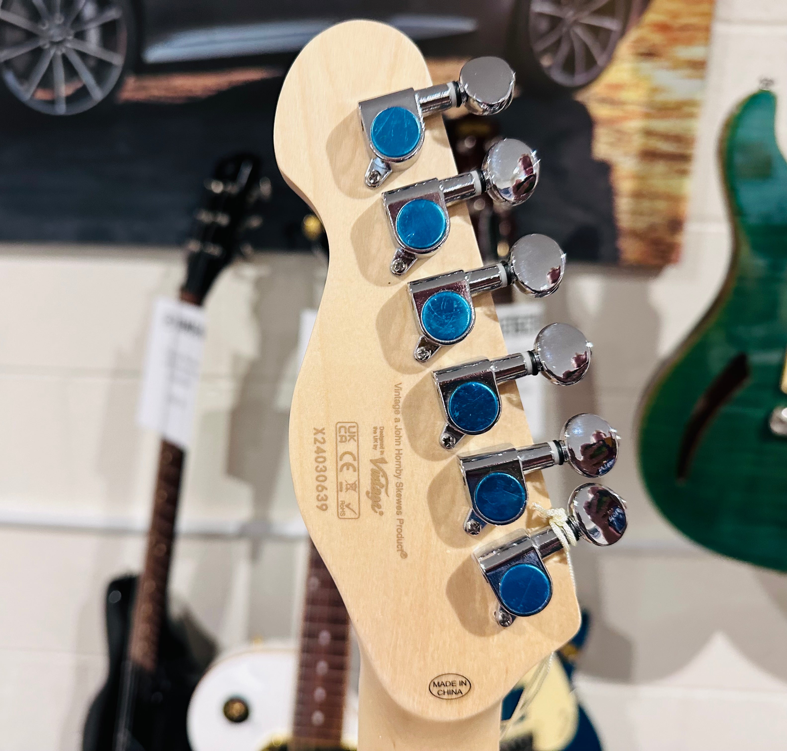 🌟NEW🌟 Vintage V20 Coaster Telecaster Bundle Starter Pack Amp/Bag~ Butterscotch